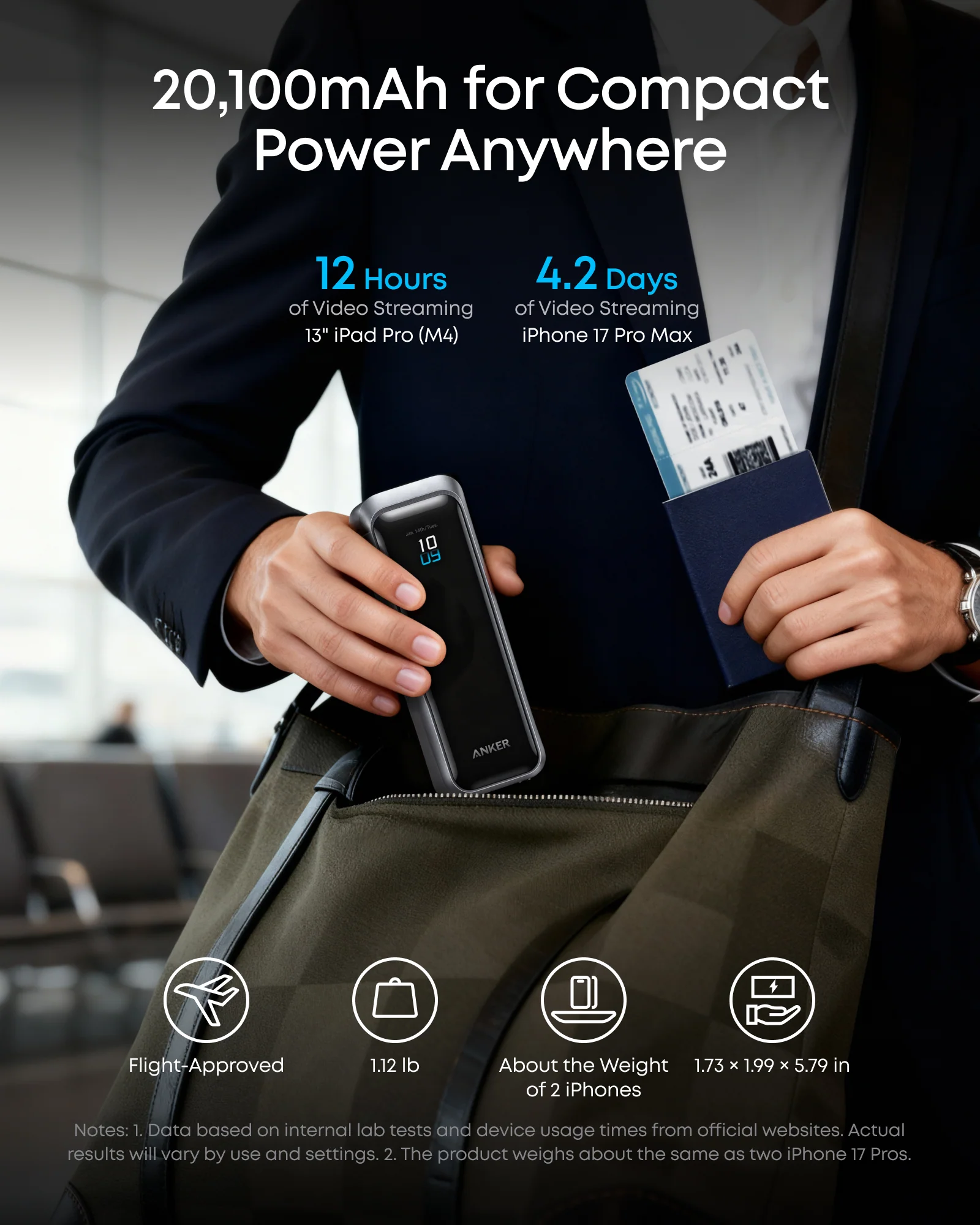 Anker Prime Power Bank (20K, 220W) - Image 3