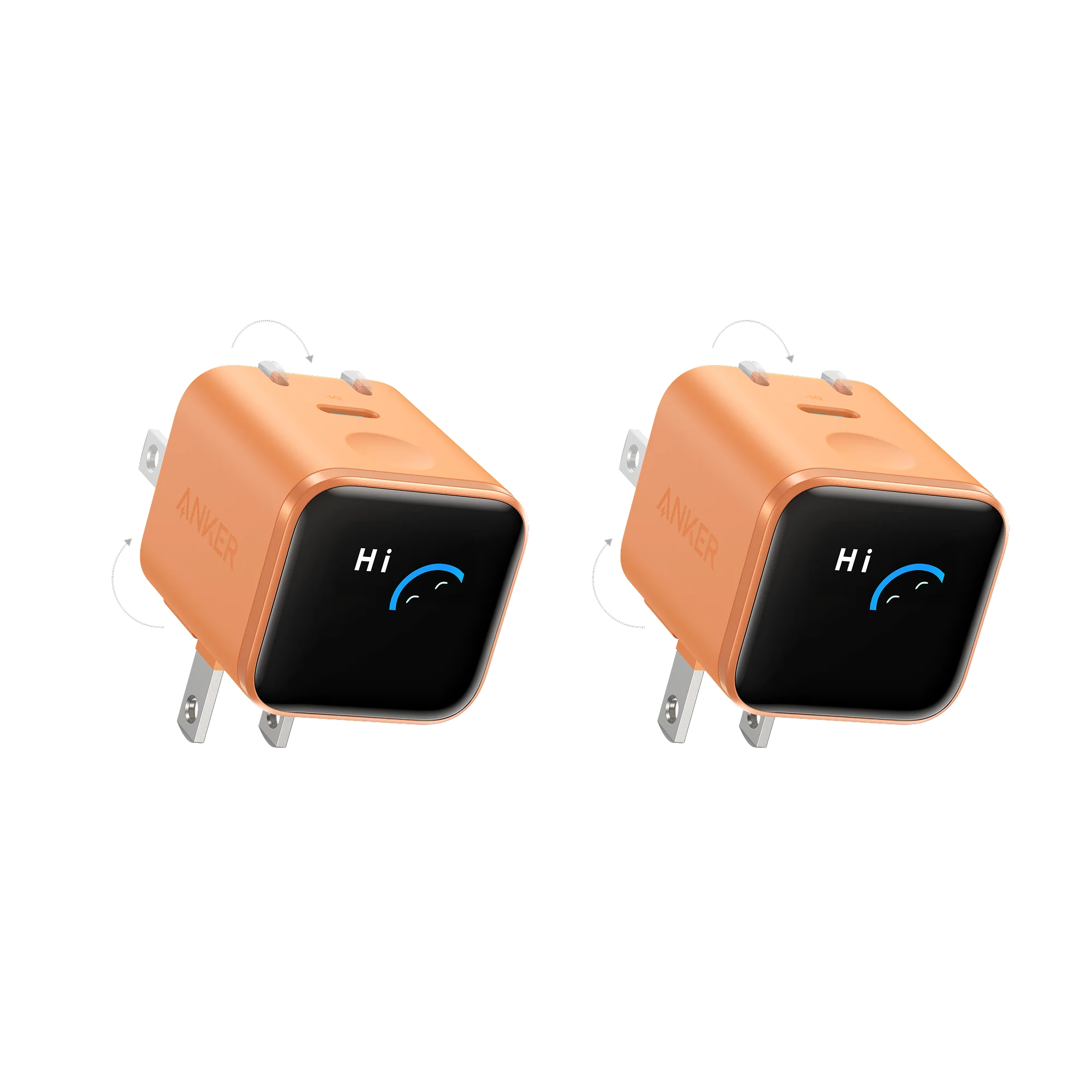Anker Nano Charger (45W, Smart Display, 180° Foldable, 2-Pack) - Image 19