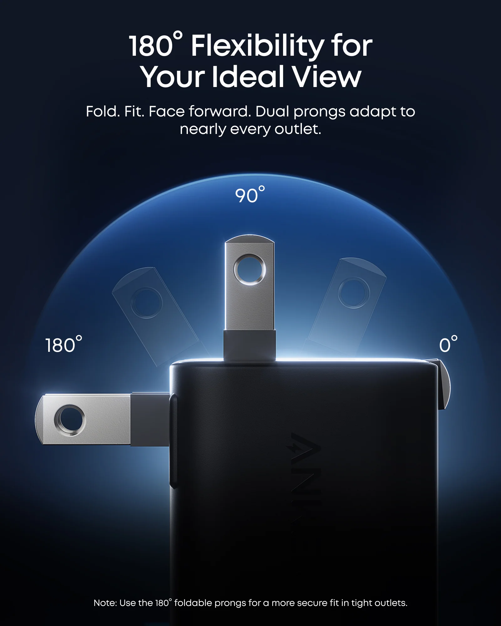 Anker Nano Charger (45W, Smart Display, 180° Foldable) - Image 84