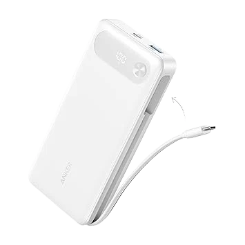 Anker Power Bank (20K, 87W, Built-In USB-C Cable) - Image 8