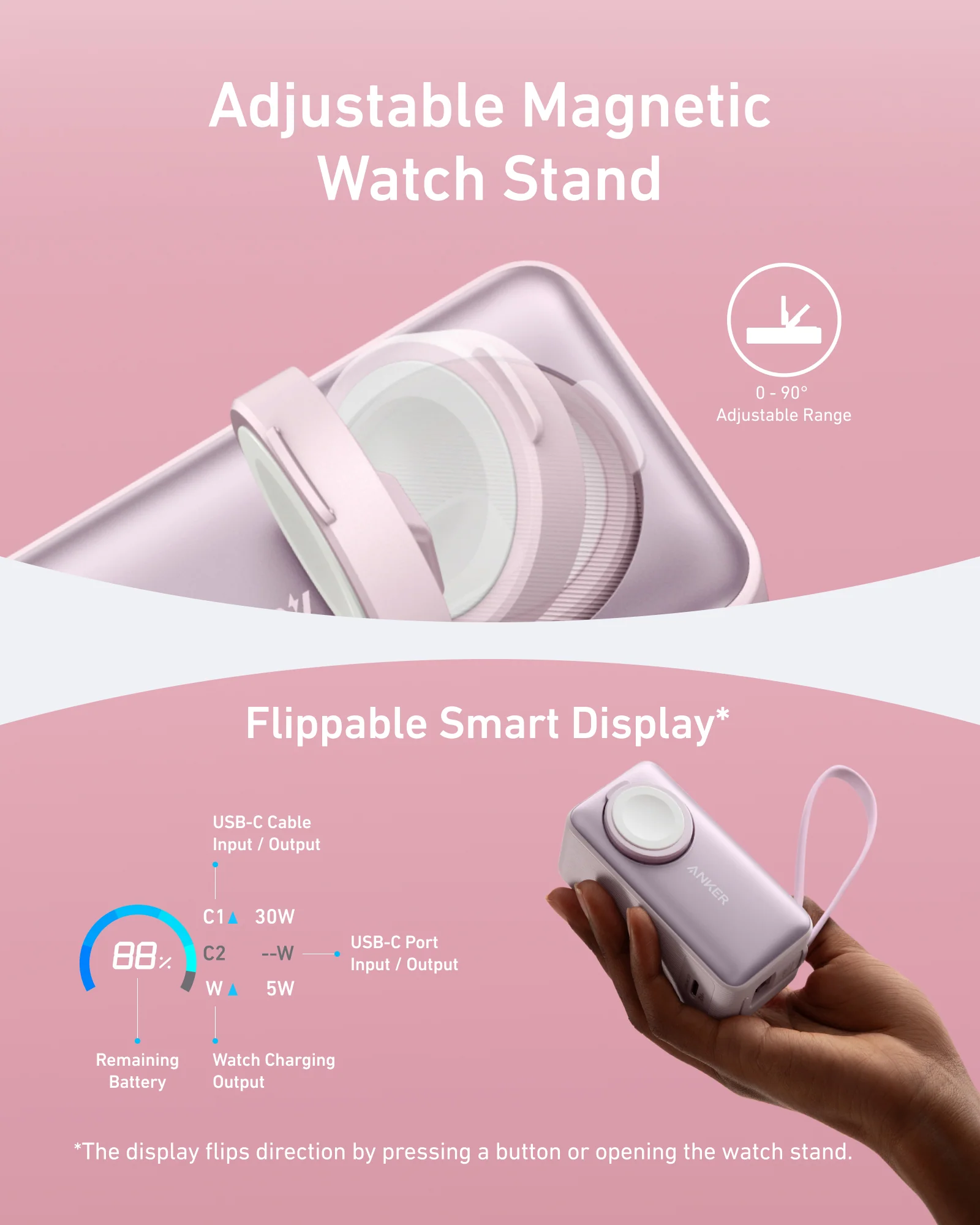 Anker MagGo Power Bank (10K, 35W, For Apple Watch) - Image 17