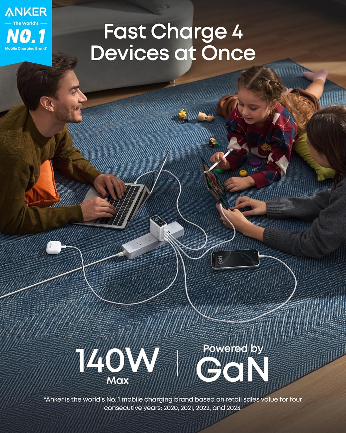 Anker Laptop Power Bank (25K, 165W, Built-In and Retractable Cables) - Image 28