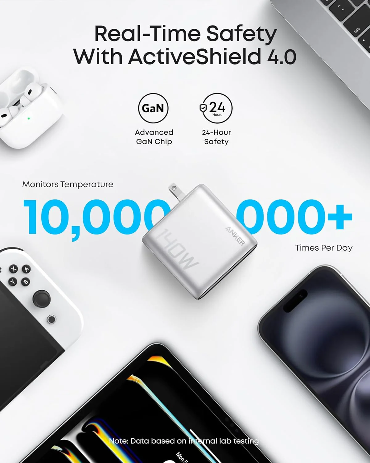 Anker Laptop Power Bank (25K, 165W, Built-In and Retractable Cables) - Image 32