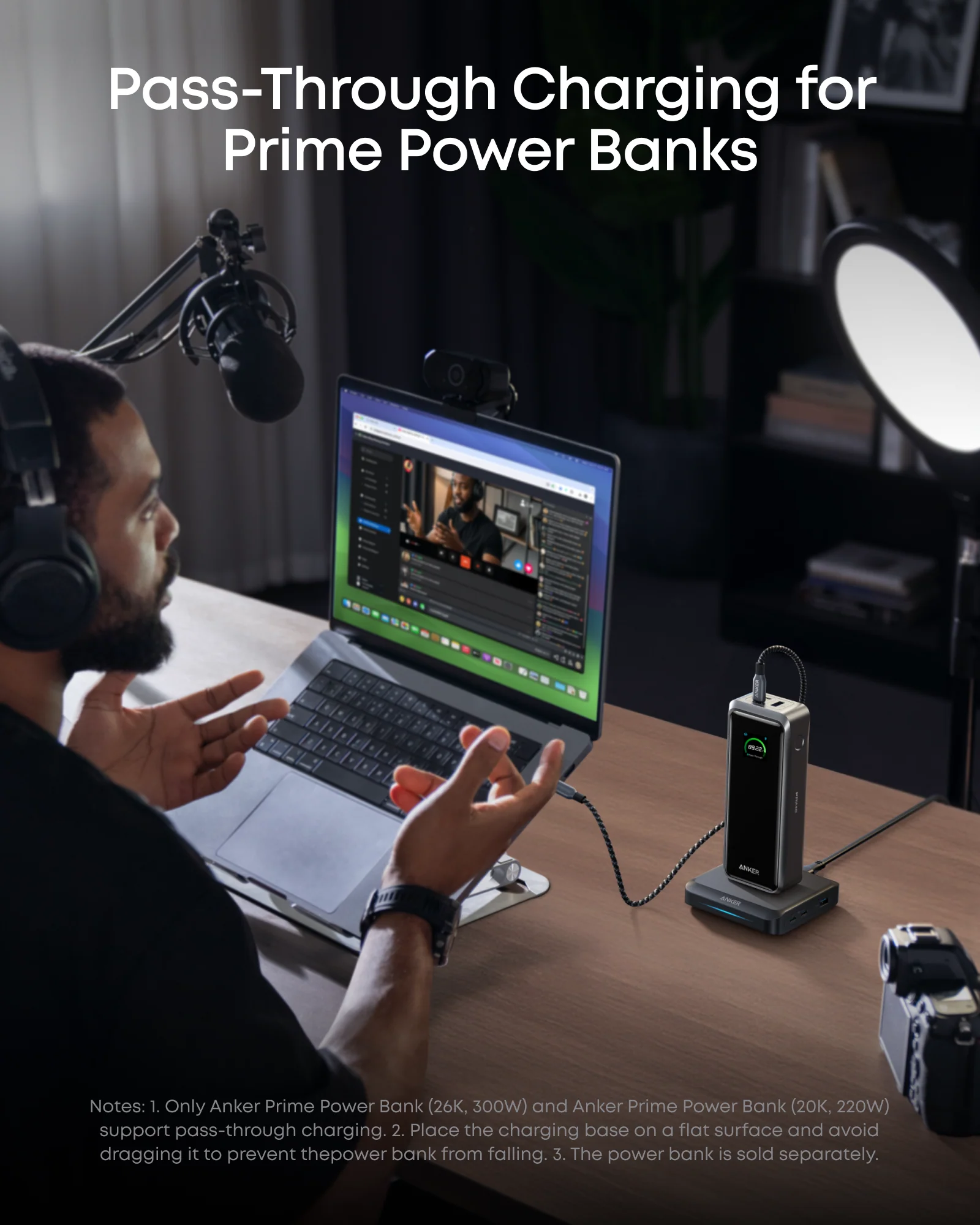 Anker Prime Charging Base (150W, 3 Ports) - Image 3