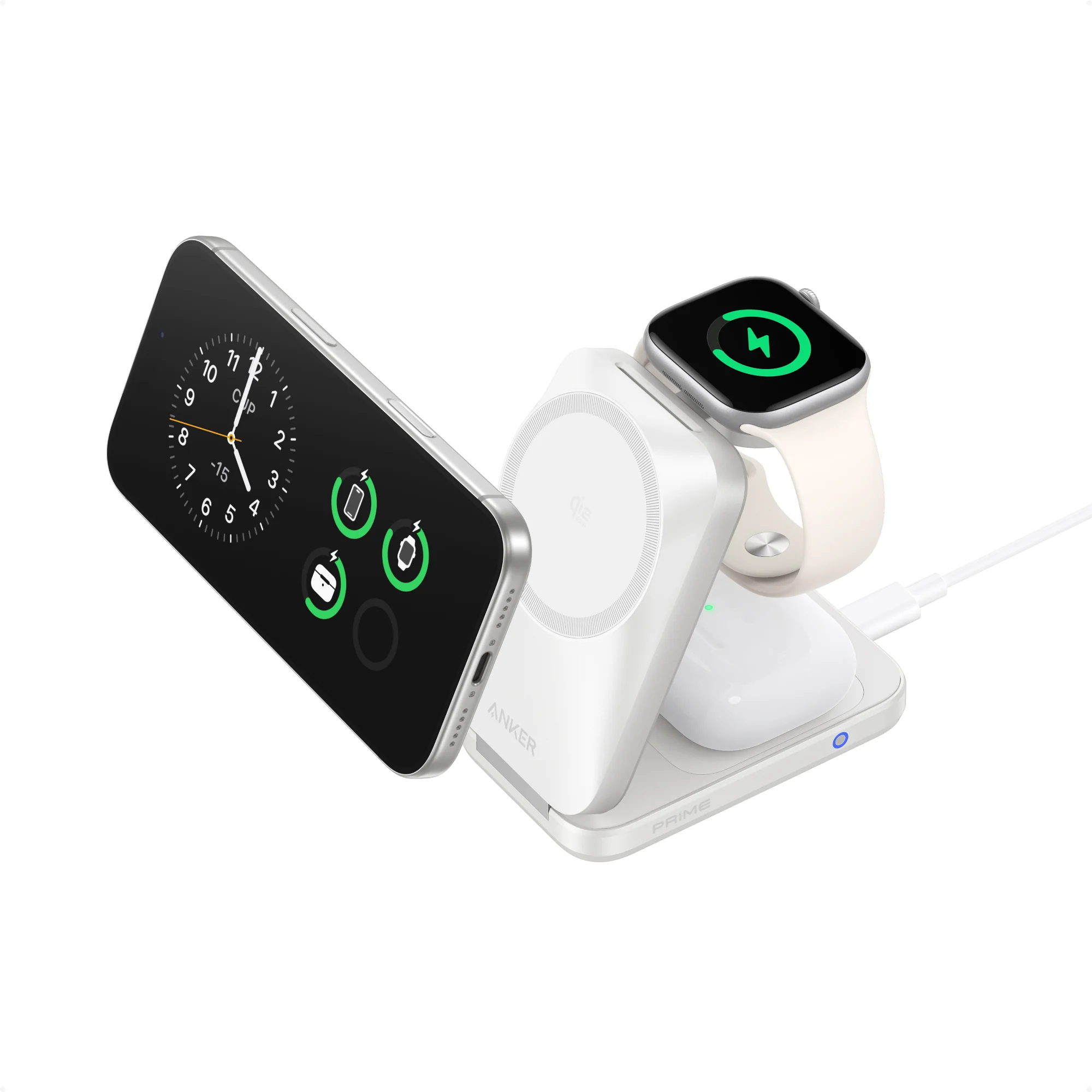 Anker Prime Wireless Charging Station (3-in-1, MagGo, AirCool, Foldable) - Image 11