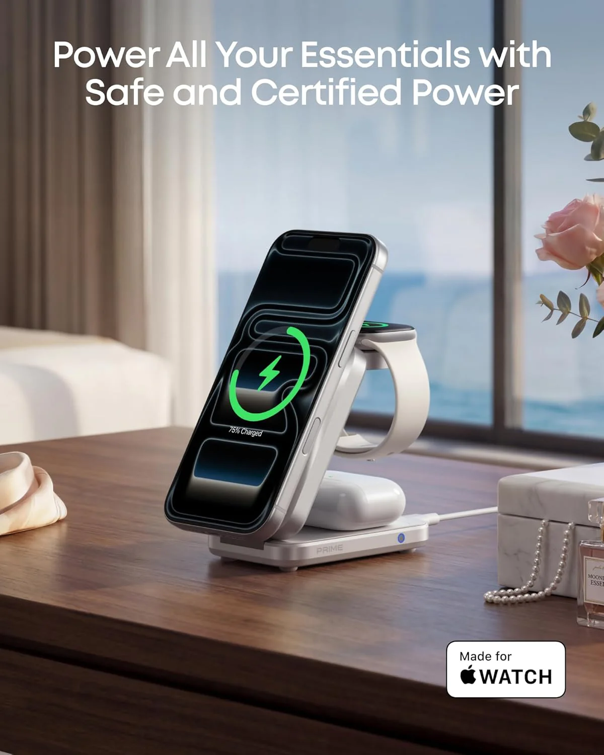 Anker Prime Wireless Charging Station (3-in-1, MagGo, AirCool, Foldable)(BOA) - Image 17