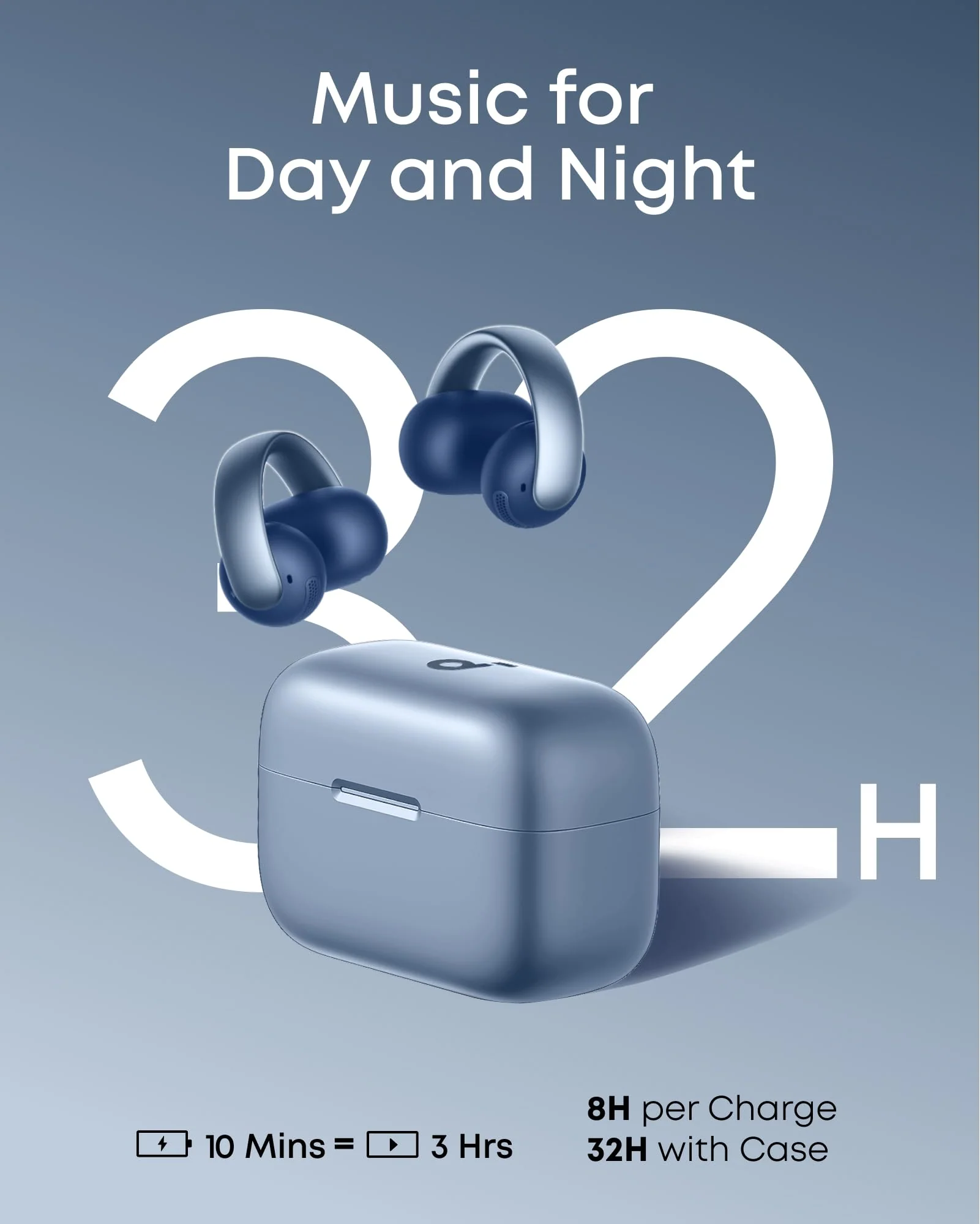soundcore AeroClip | Open-Ear Clip-On Earbuds with Adaptive Comfort - Image 35