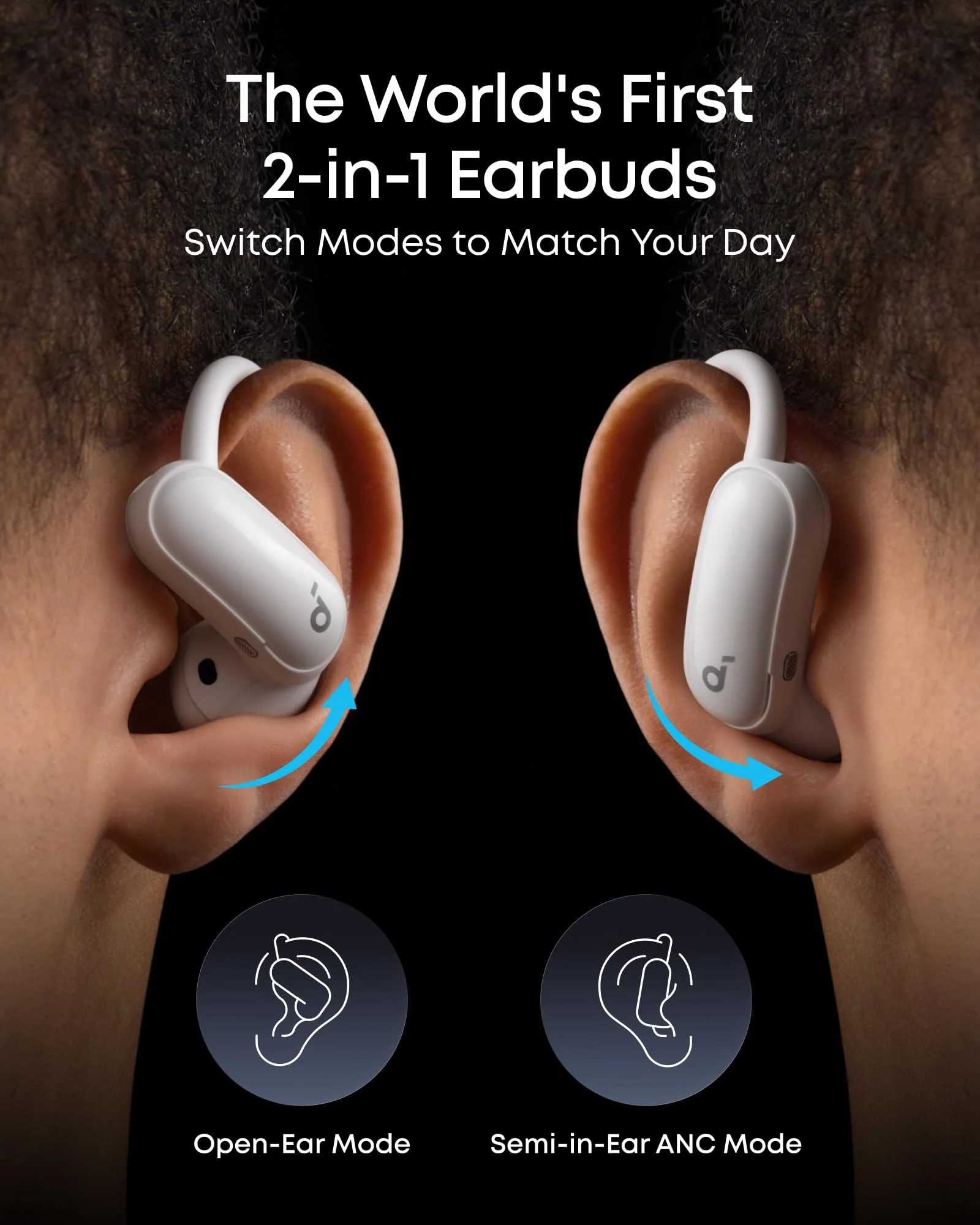 AeroFit 2 Pro｜Dual-Form Earbuds with Open-Ear and Active Noise Cancellation Form - Image 10