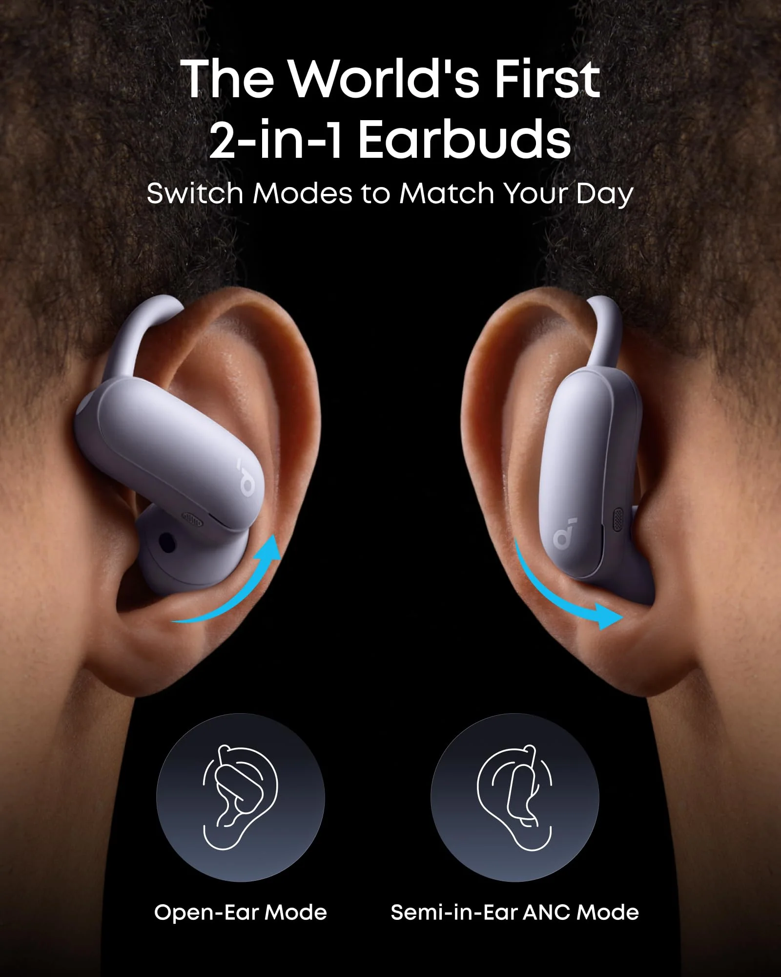 AeroFit 2 Pro｜Dual-Form Earbuds with Open-Ear and Active Noise Cancellation Form - Image 19