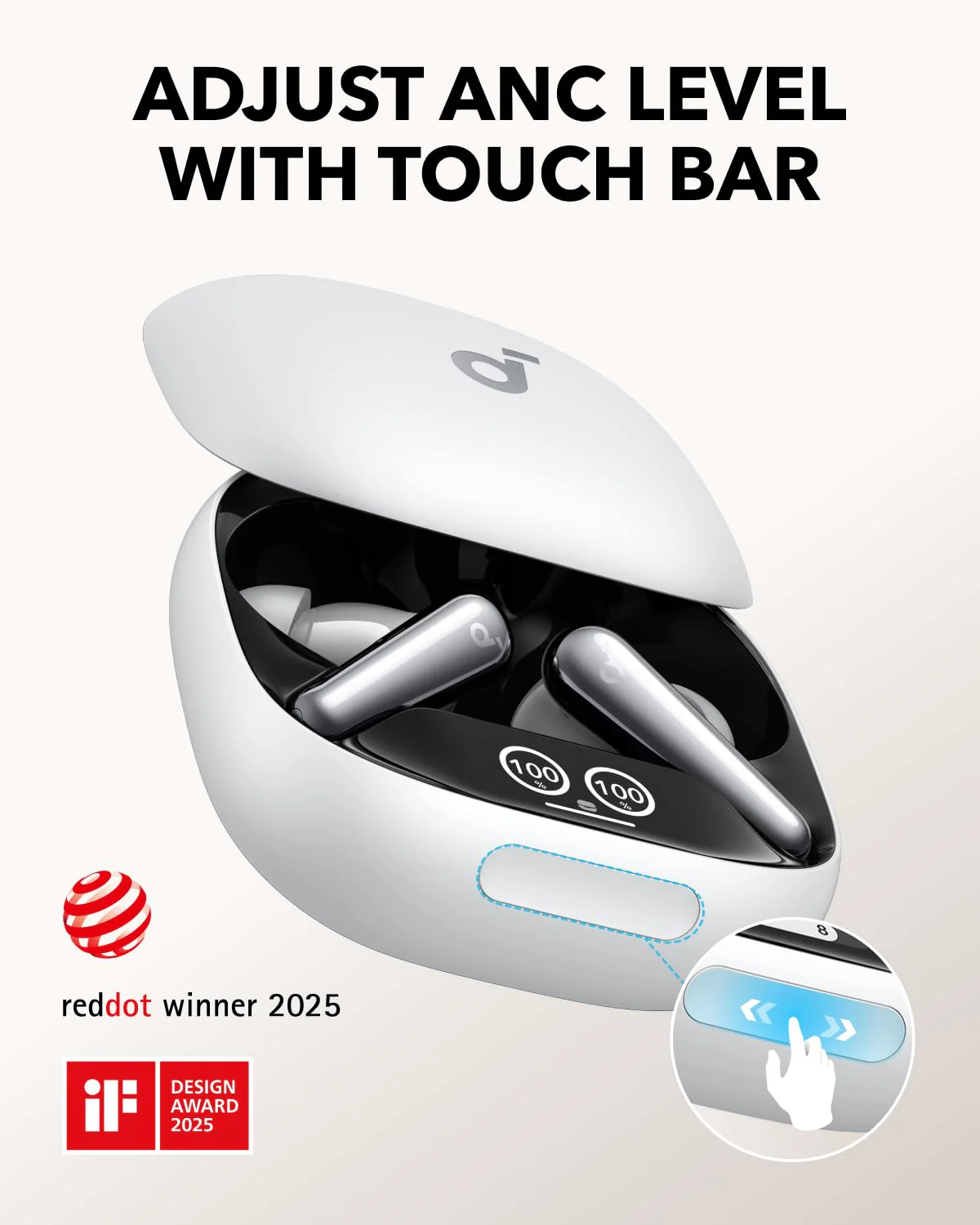 soundcore Liberty 4 Pro | Noise Cancelling True-Wireless Earbuds - Image 2