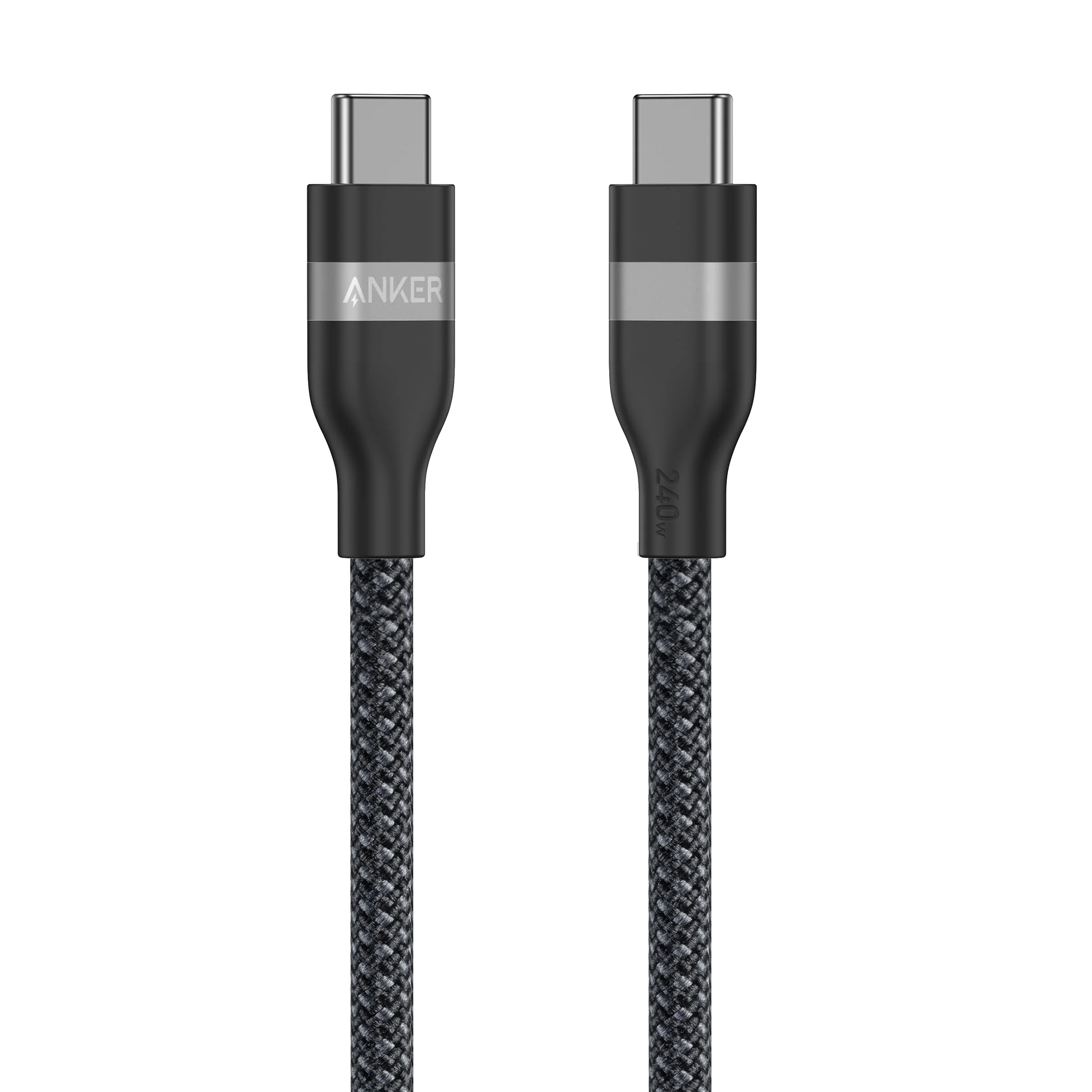 Anker USB-C to USB-C Cable (3 ft / 6 ft, 240W, Upcycled-Braided) - Image 7