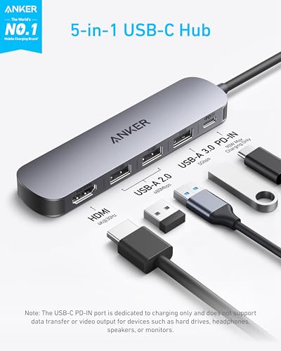 Anker USB-C Hub (5-in-1, 4K HDMI) - Image 3