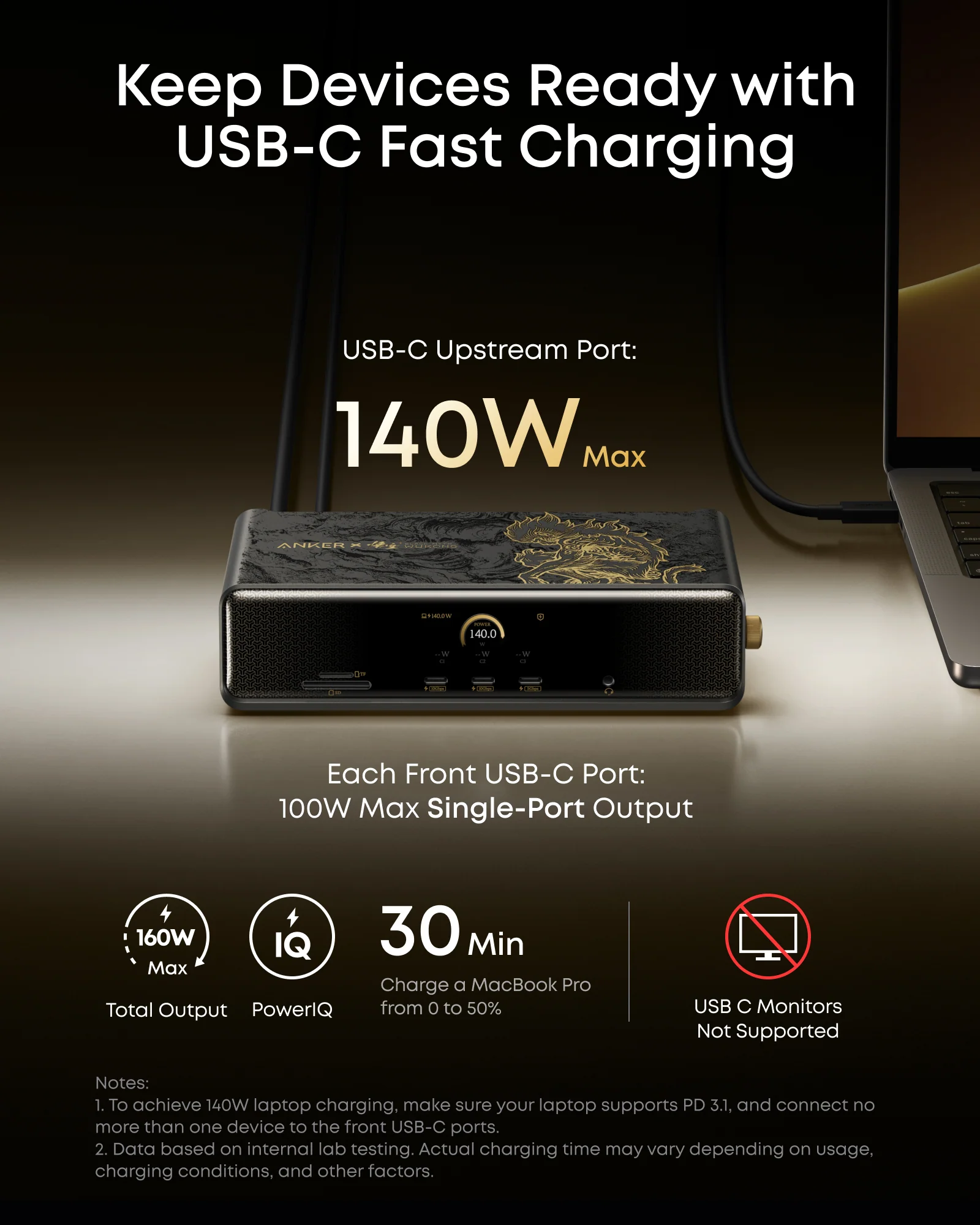 Anker Prime Docking Station (14-in-1, Triple Display, DisplayLink) with DL7400 - Image 17