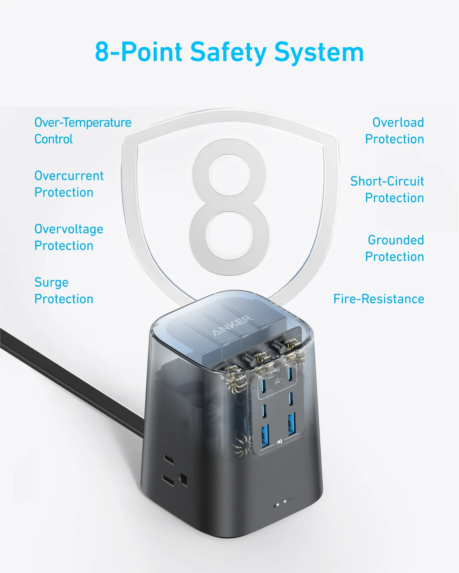Anker Charging Station (9-in-1, 100W) - Image 4