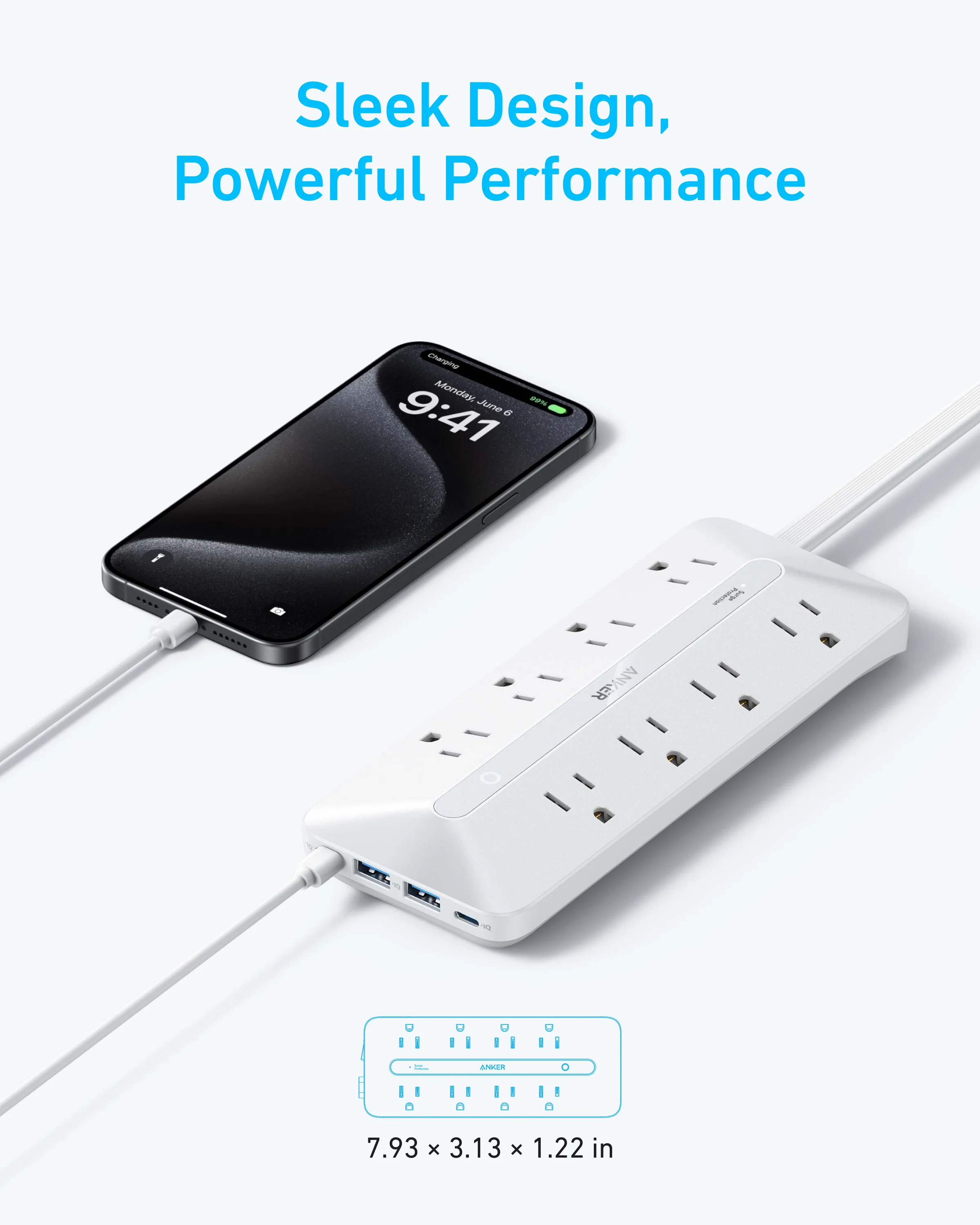 Anker USB Power Strip (12-in-1, 35W) - Image 10