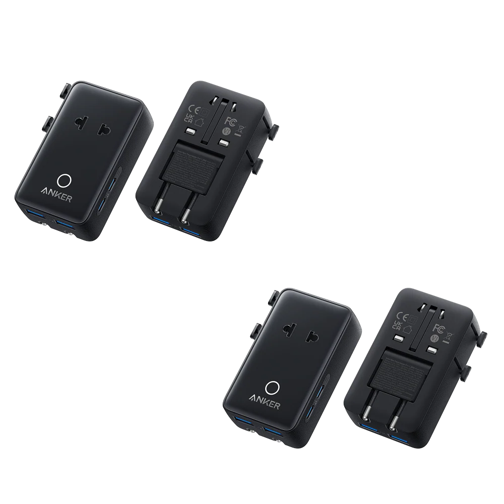 Anker Nano Travel Adapter (5-in-1, 20W, 2-Pack) - Image 7