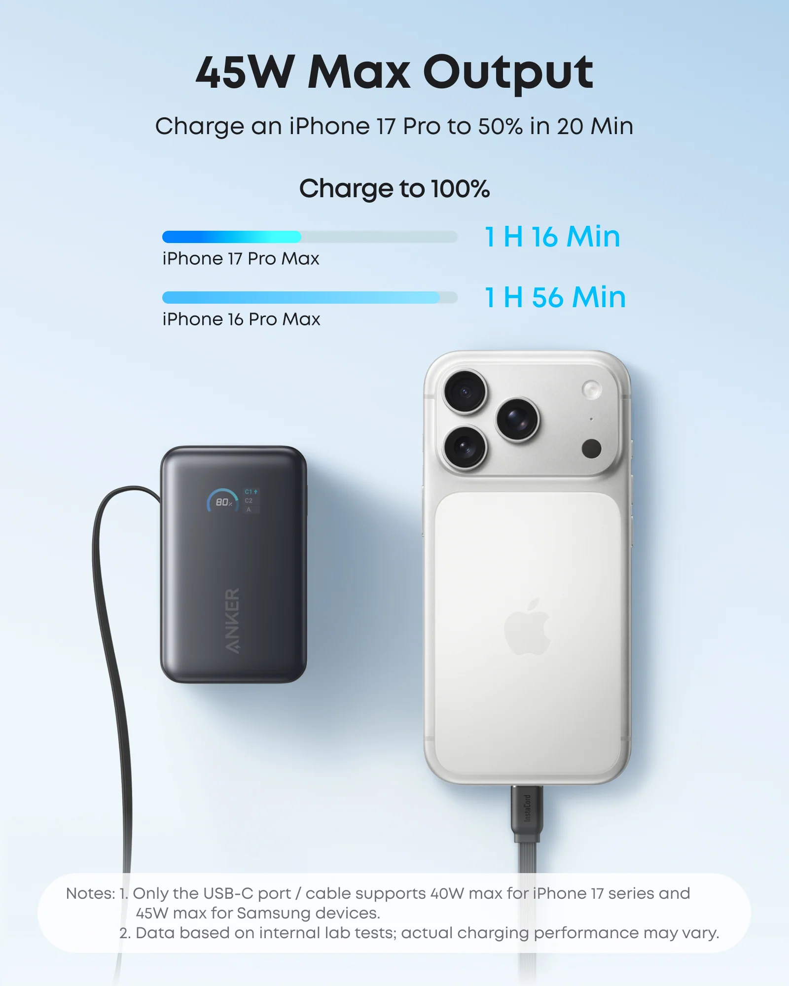 Anker Nano Power Bank (10K, 45W, Built-In Retractable USB-C Cable) | Customizable - Image 10