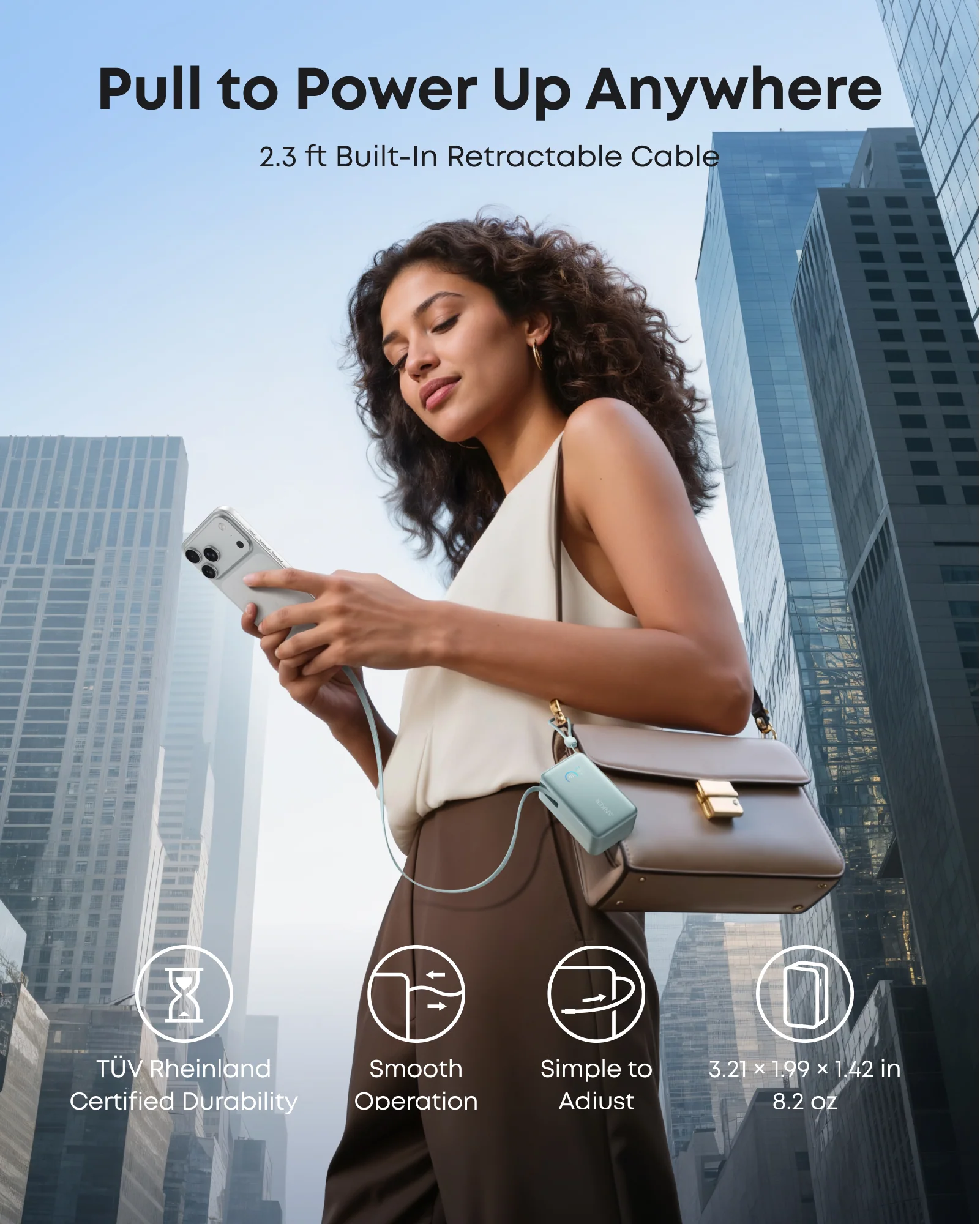 Anker Nano Power Bank (10K, 45W, Built-In Retractable USB-C Cable) | Customizable - Image 19