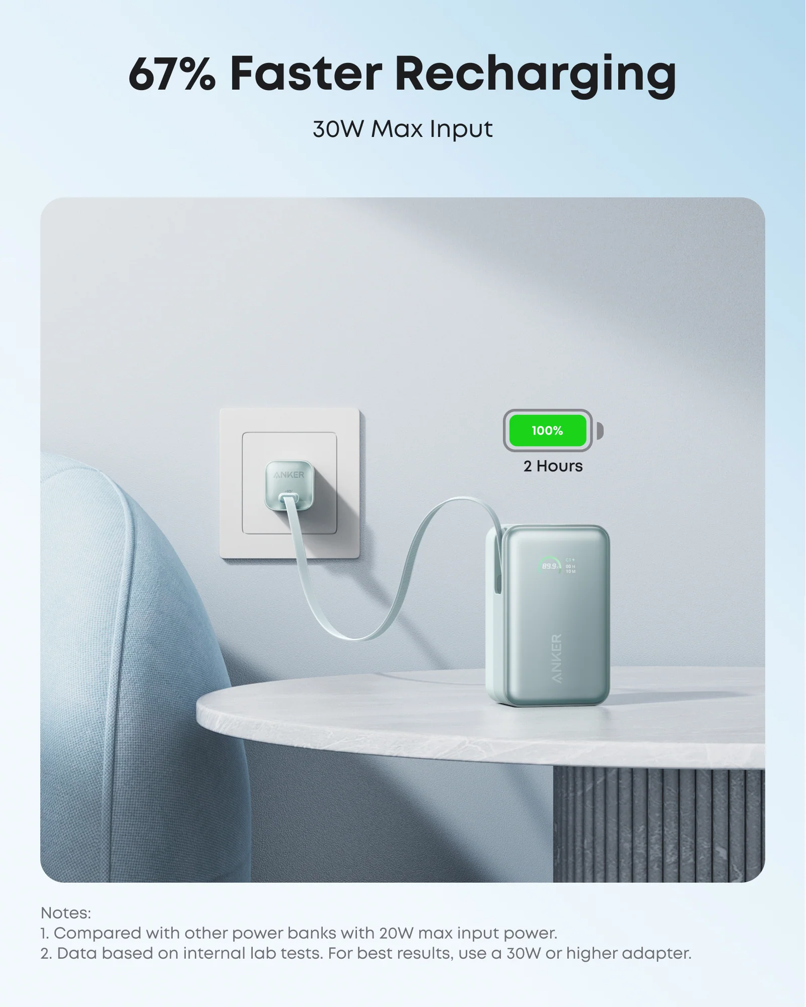 Anker Nano Power Bank (10K, 45W, Built-In Retractable USB-C Cable) | Customizable - Image 21