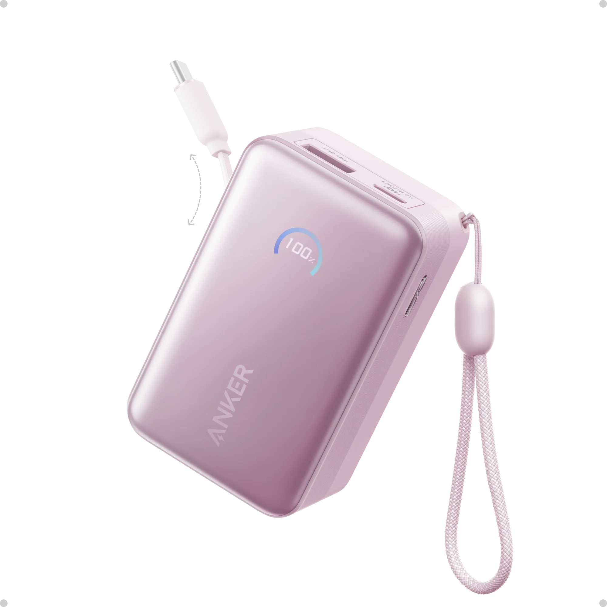 Anker Nano Power Bank (10K, 45W, Built-In Retractable USB-C Cable) | Customizable - Image 24