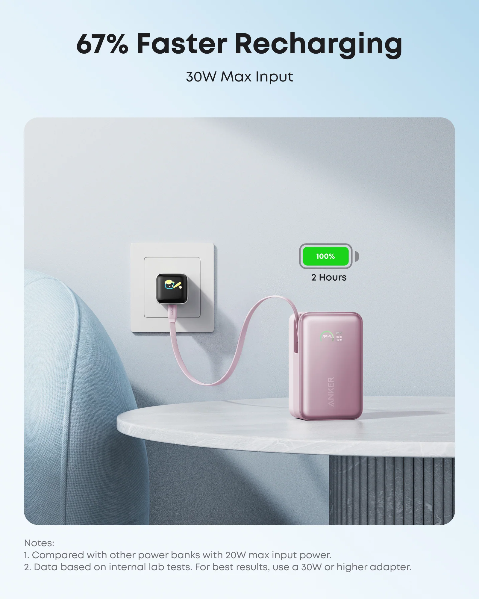 Anker Nano Power Bank (10K, 45W, Built-In Retractable USB-C Cable) | Customizable - Image 27