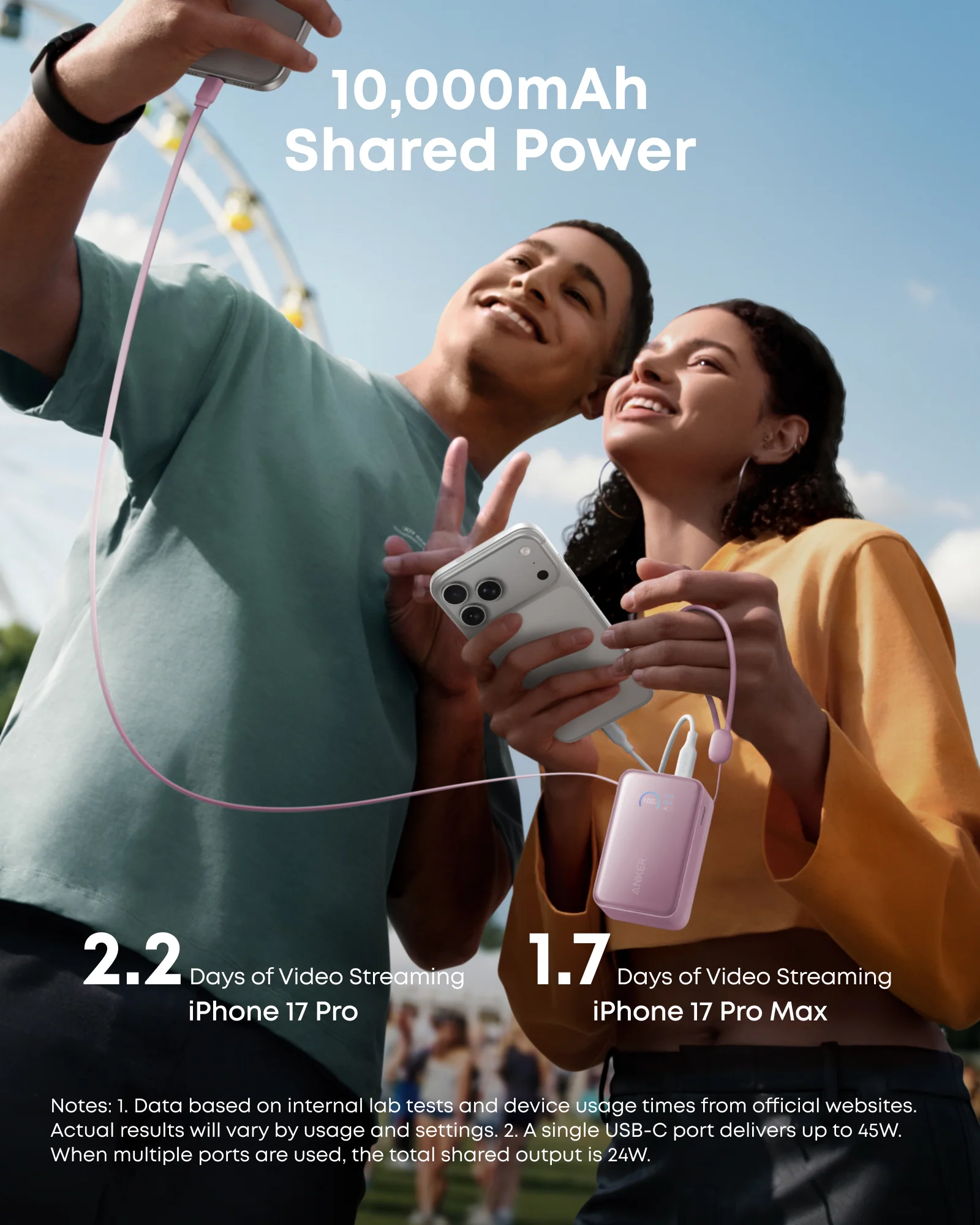 Anker Nano Power Bank (10K, 45W, Built-In Retractable USB-C Cable) | Customizable - Image 28