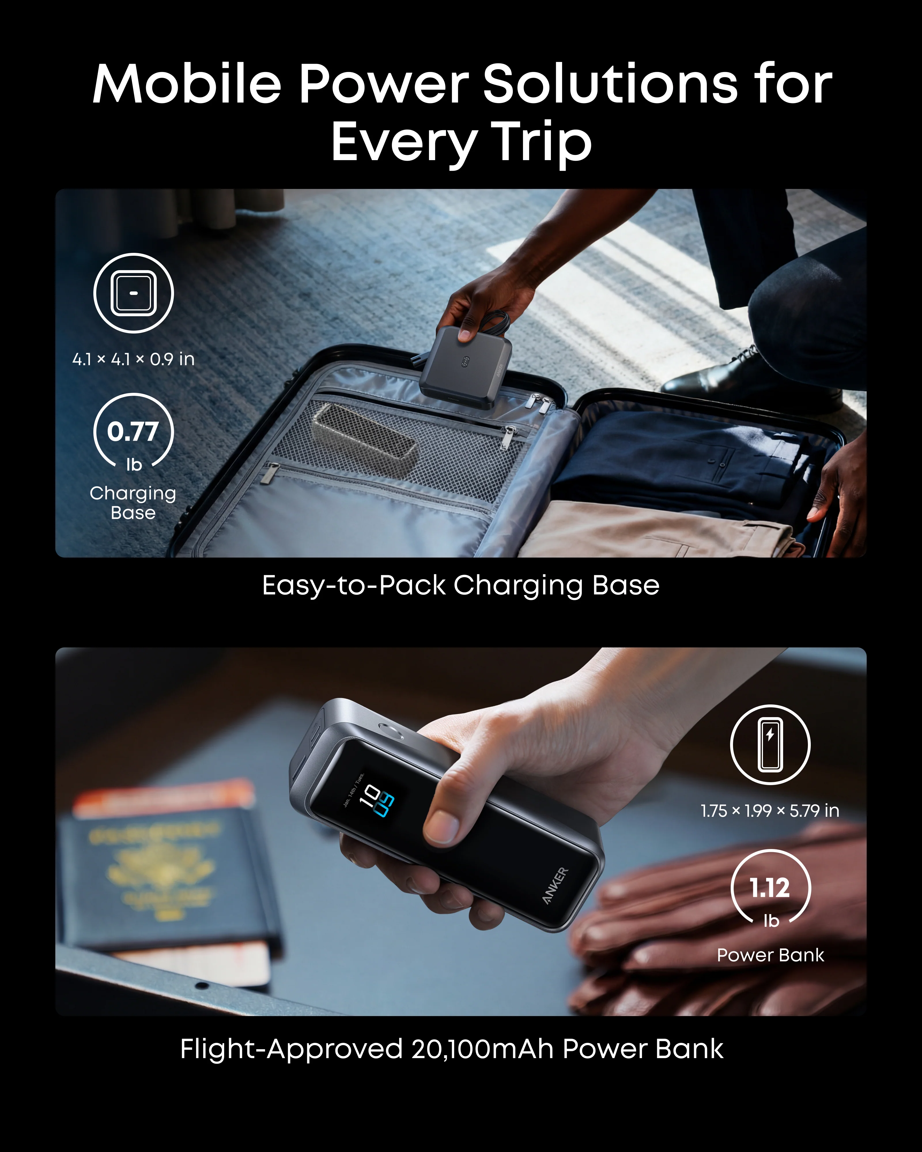 Anker Prime Power Bank (20K, 220W) with Charging Base - Image 4