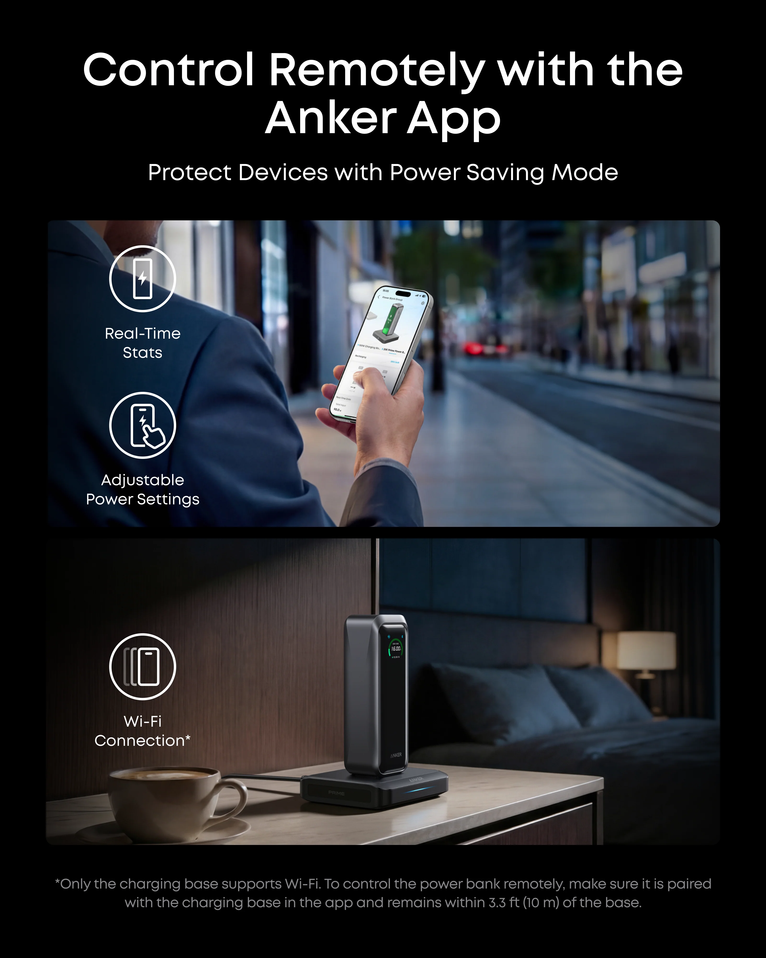 Anker Prime Power Bank (20K, 220W) with Charging Base - Image 5