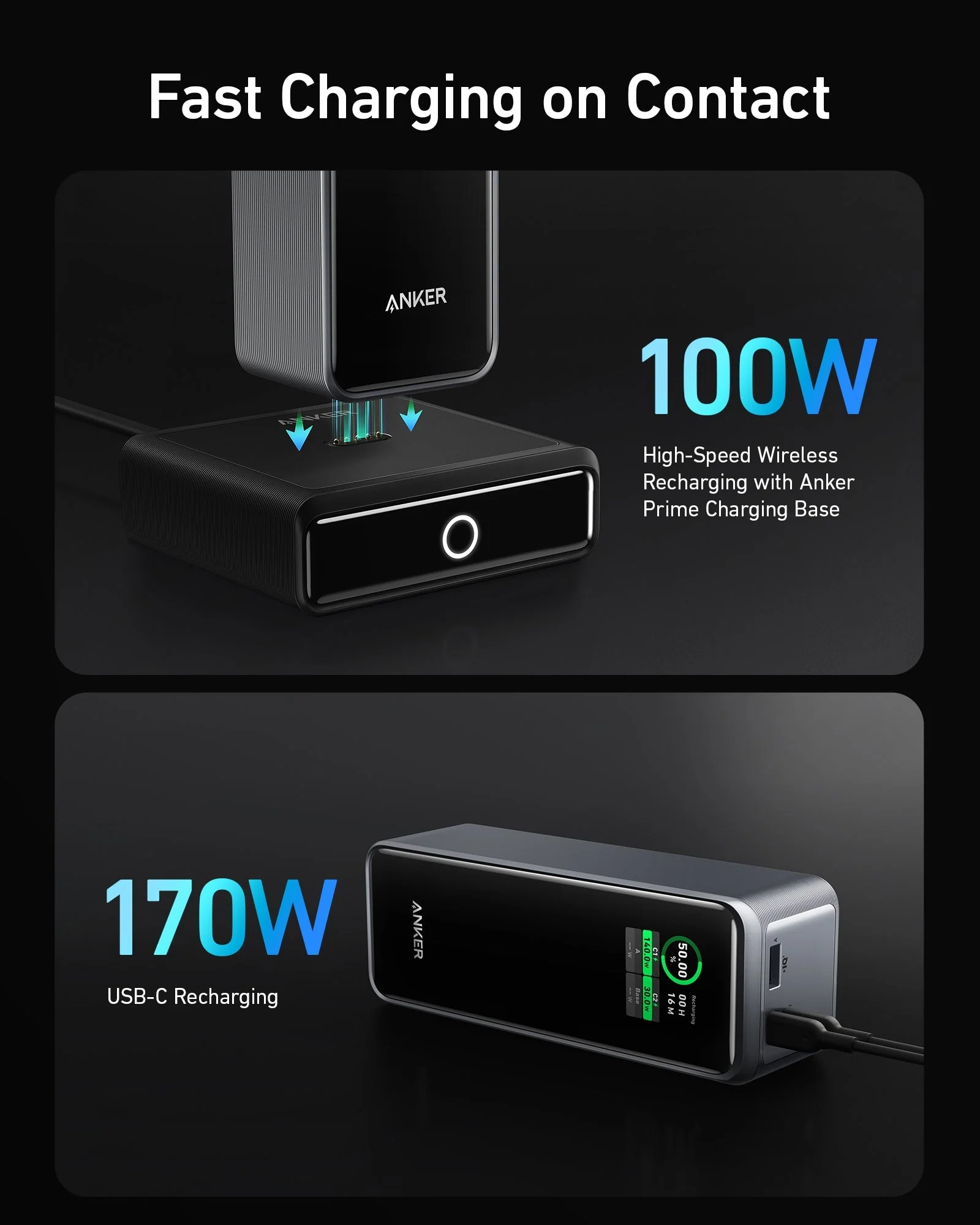 Anker Prime 27,650mAh Power Bank (250W) and 100W Charging Base - Image 5