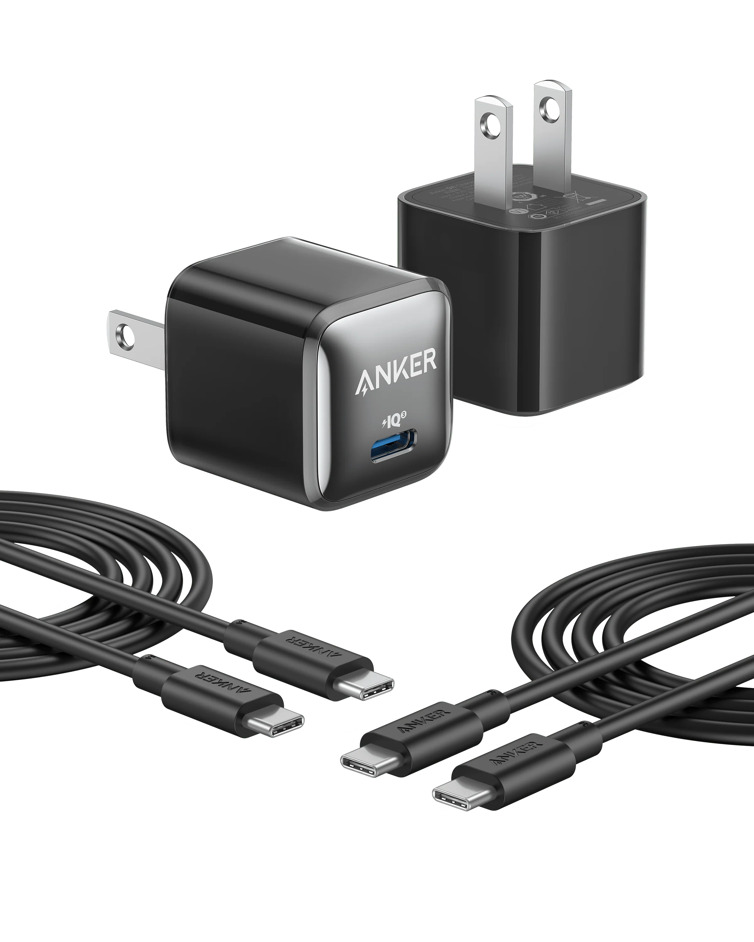 Anker <b>511</b> Charger (Nano Pro) with 6 ft USB-C Cable(2-Pack) - Image 5