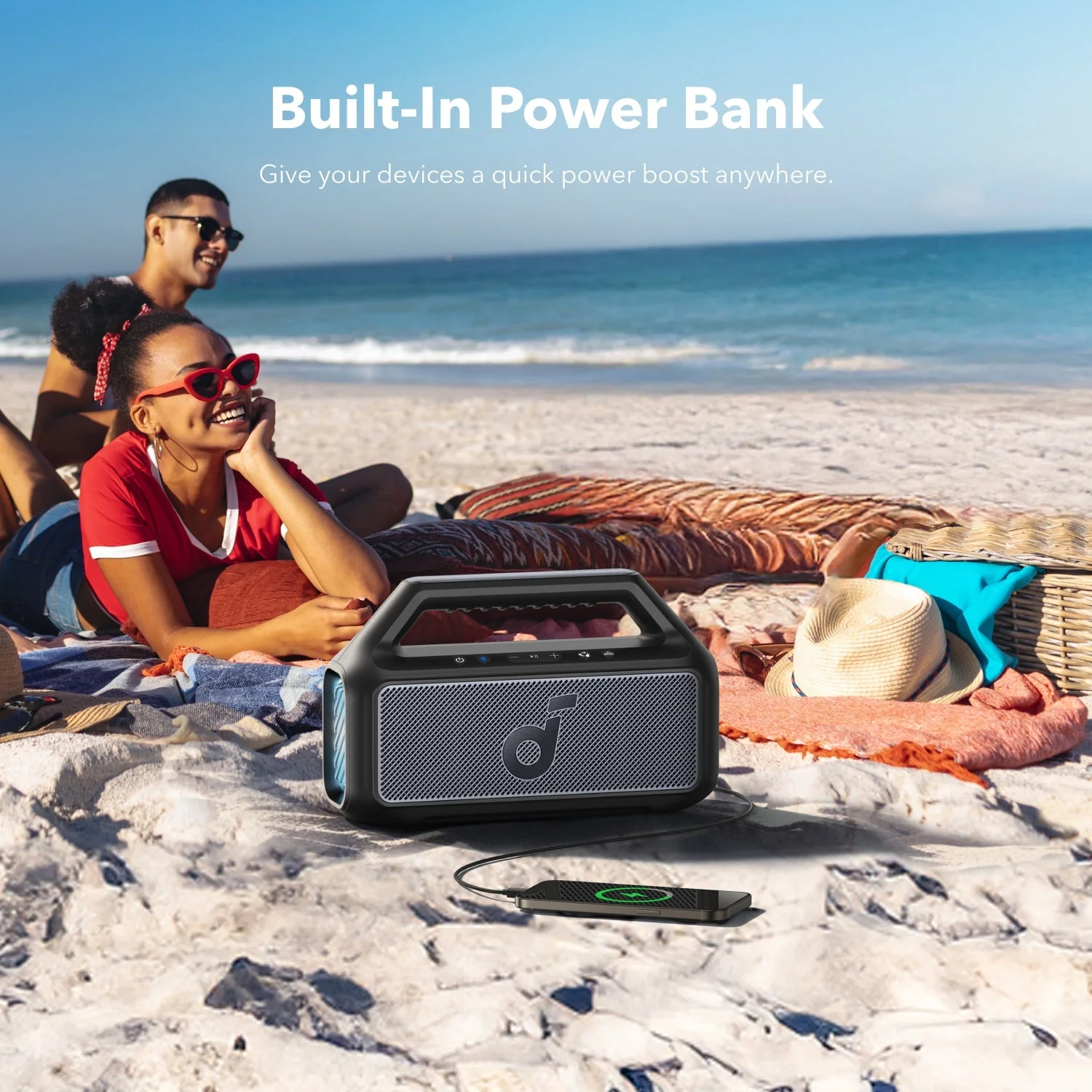 soundcore Boom 2 | Portable Bluetooth Speaker for Bass - Image 7
