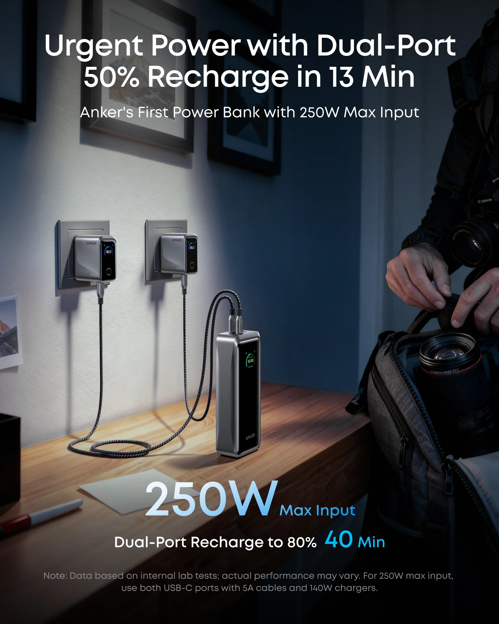 Anker Prime Power Bank (26K, 300W) - Image 4