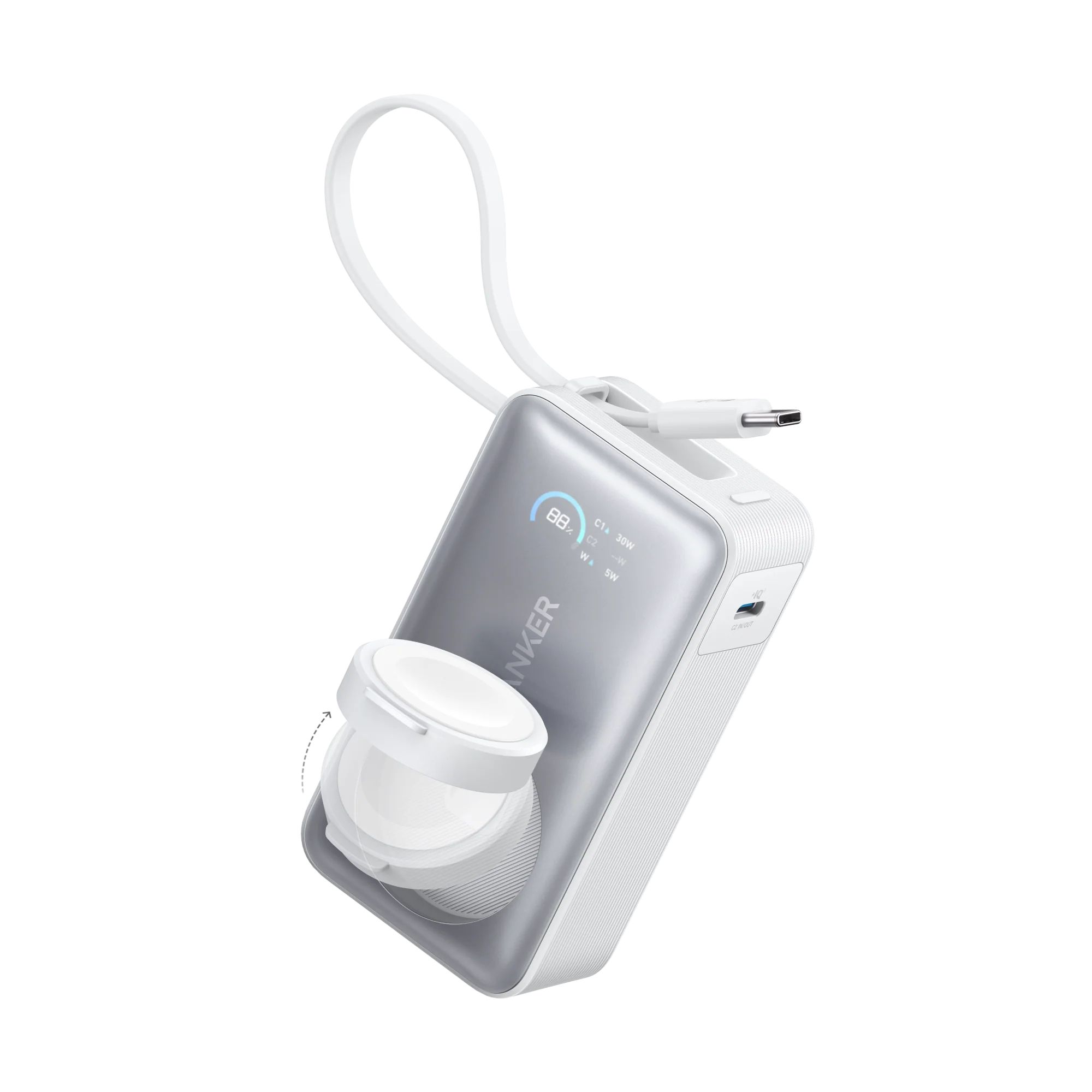 Anker MagGo Power Bank (10K, 35W, For Apple Watch) - Image 7