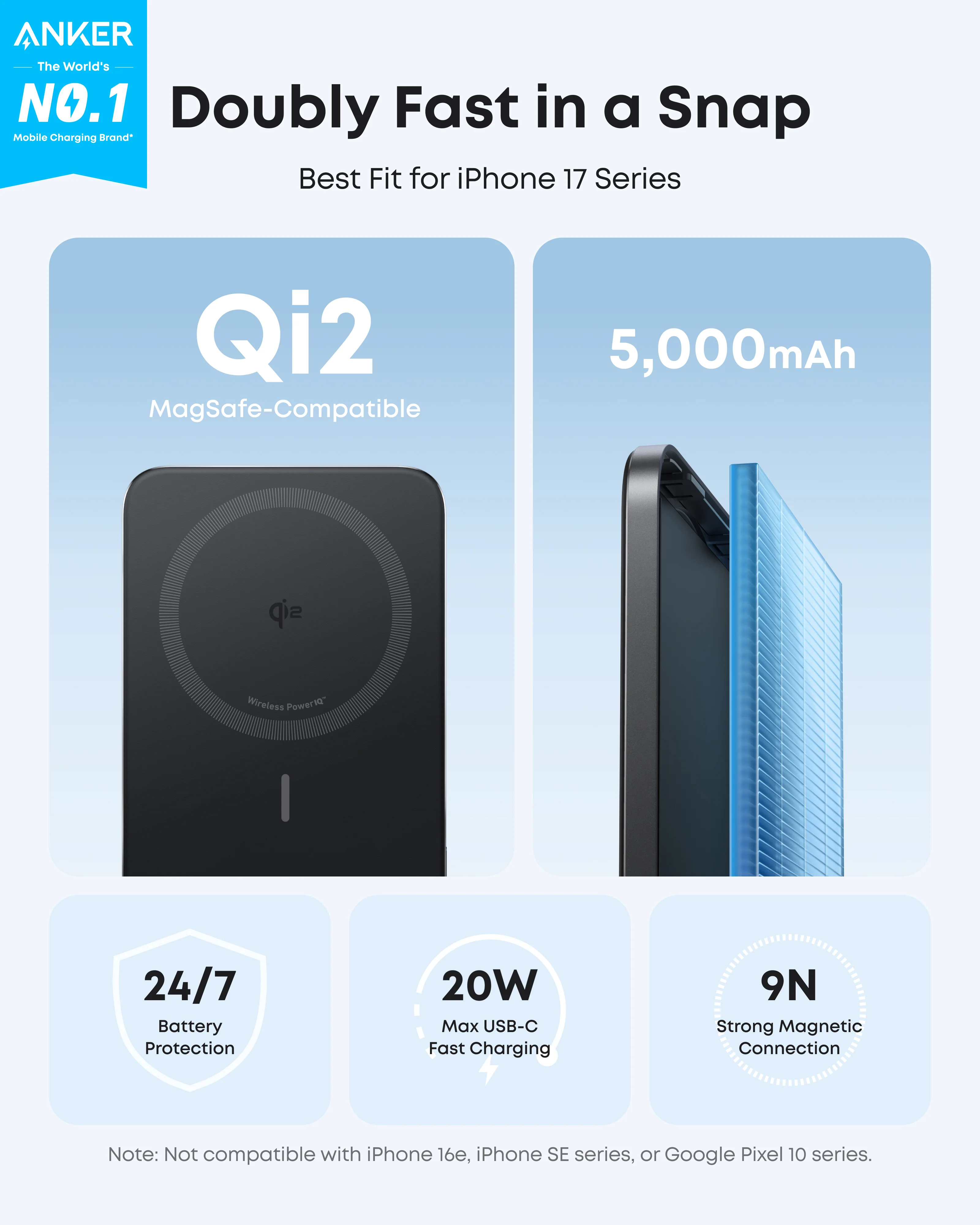 Anker MagGo Power Bank (10K, Slim) and Anker Nano Power Bank (5K, MagGo, Slim) - Image 7