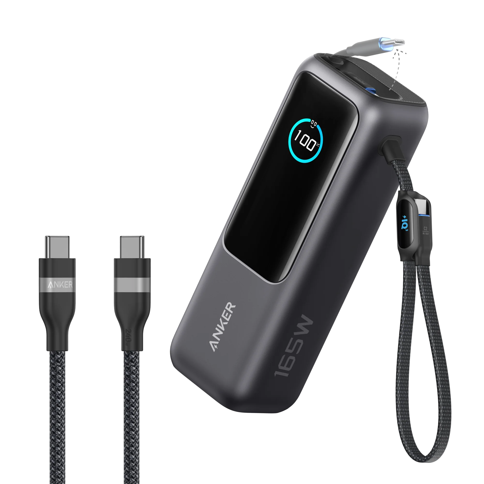 Anker Laptop Power Bank (25K, 165W, Built-In and Retractable Cables) - Image 39