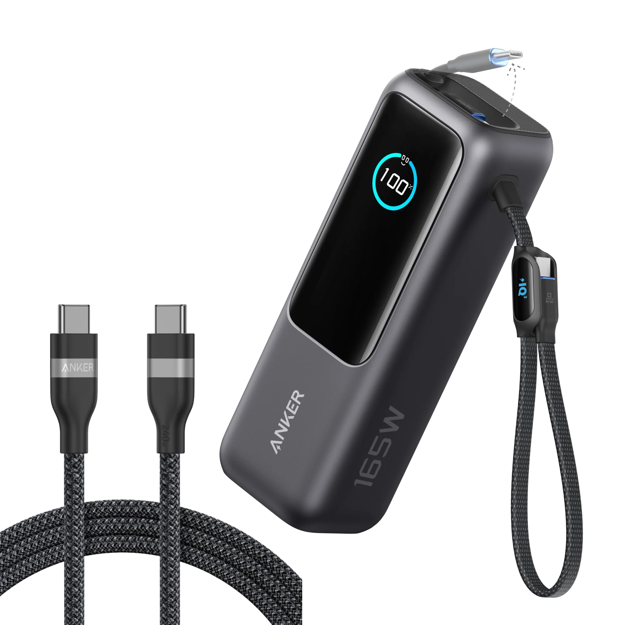 Anker Laptop Power Bank (25K, 165W, Built-In and Retractable Cables) - Image 50