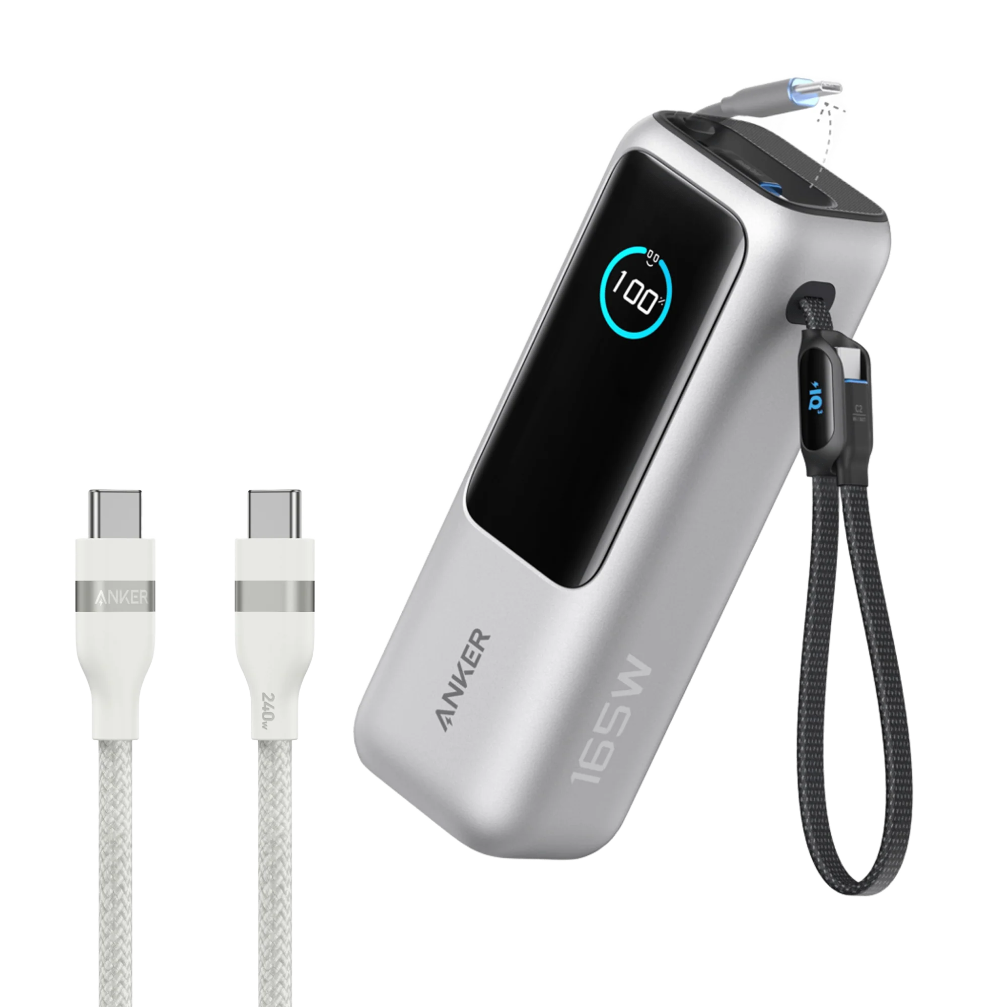 Anker Laptop Power Bank (25K, 165W, Built-In and Retractable Cables) - Image 72