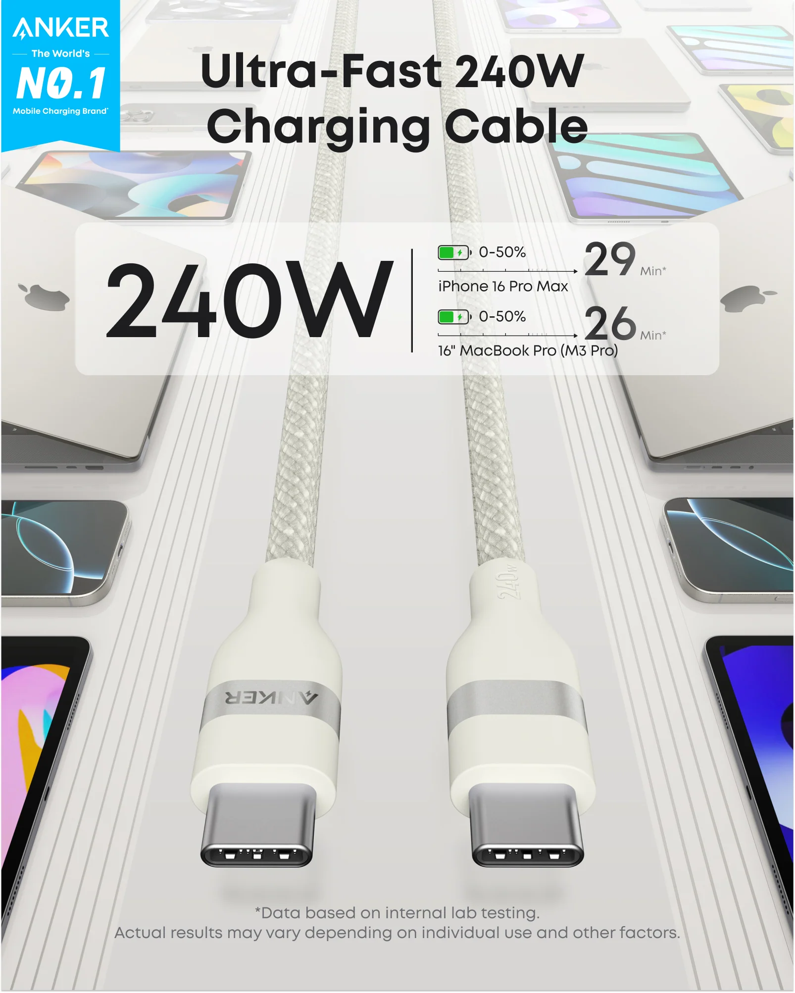 Anker Laptop Power Bank (25K, 165W, Built-In and Retractable Cables) - Image 73