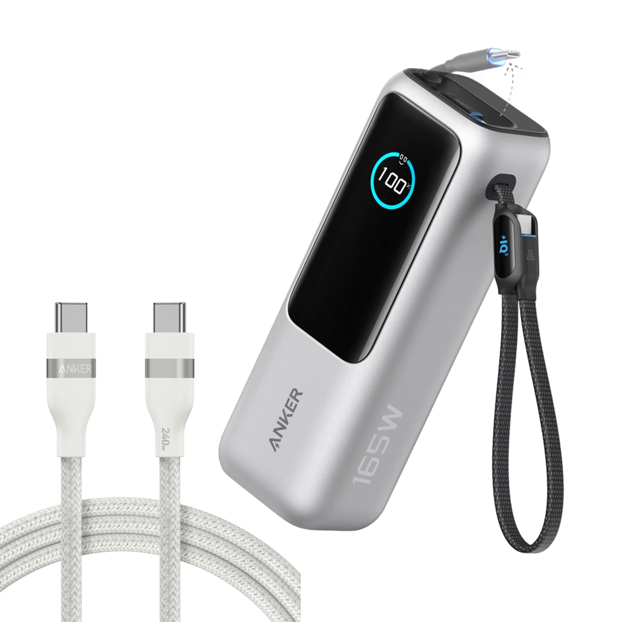 Anker Laptop Power Bank (25K, 165W, Built-In and Retractable Cables) - Image 83