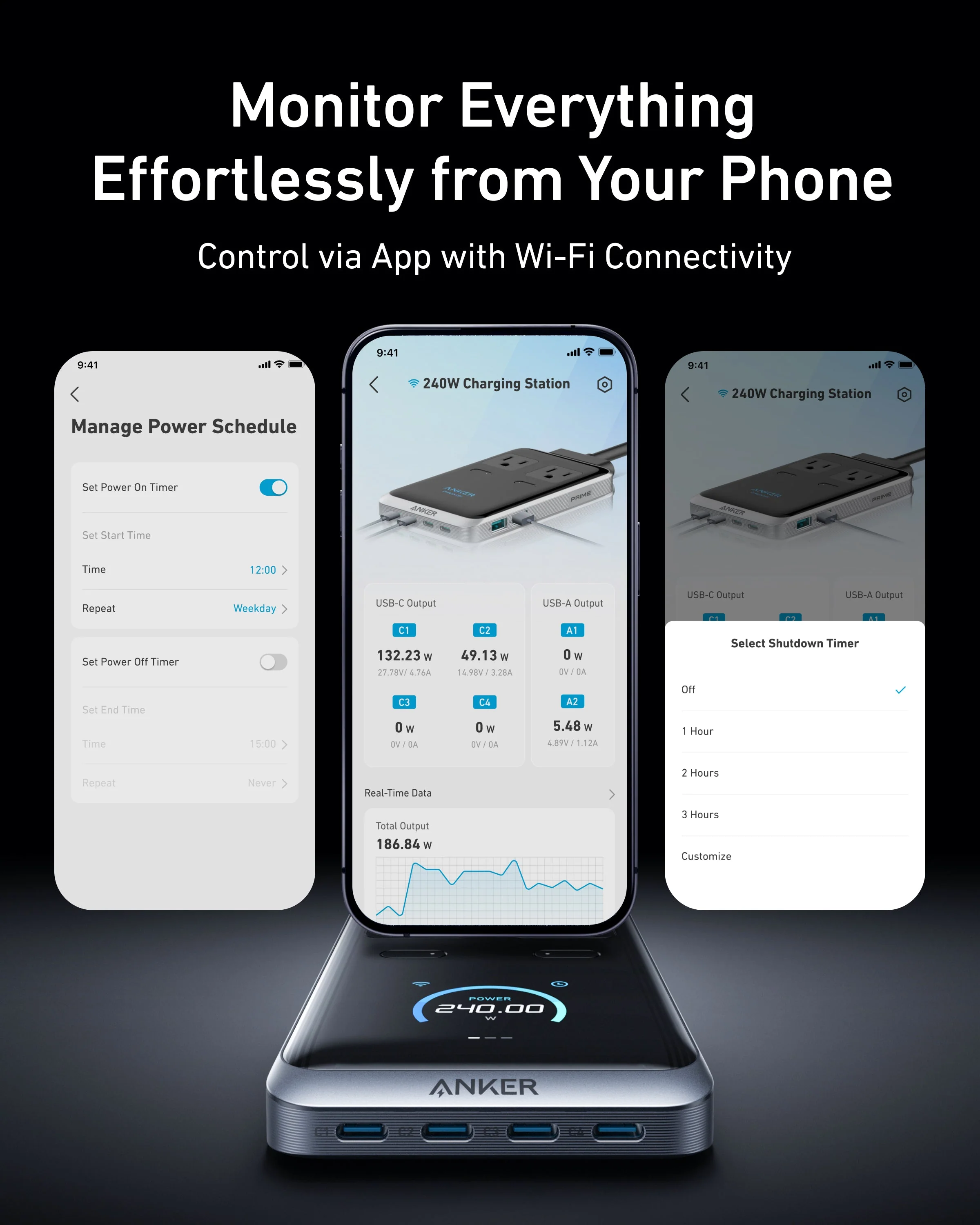Anker Prime Charger (250W, 6 Ports, GaNPrime) and Charging Station (8-in-1, 240W) - Image 11