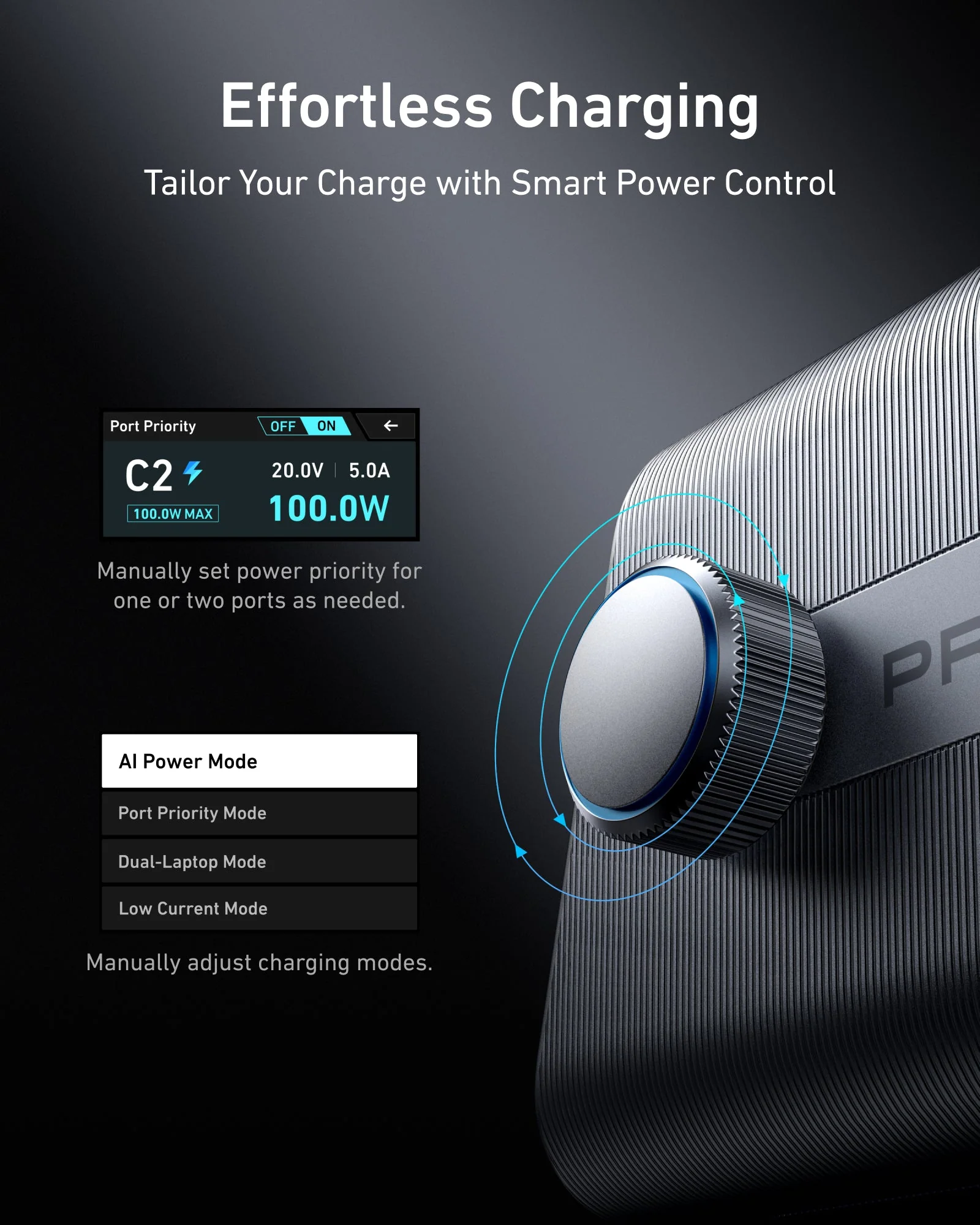 Anker Prime Charger (250W, 6 Ports, GaNPrime) with USB-C to USB-C Cable (240W) - Image 5