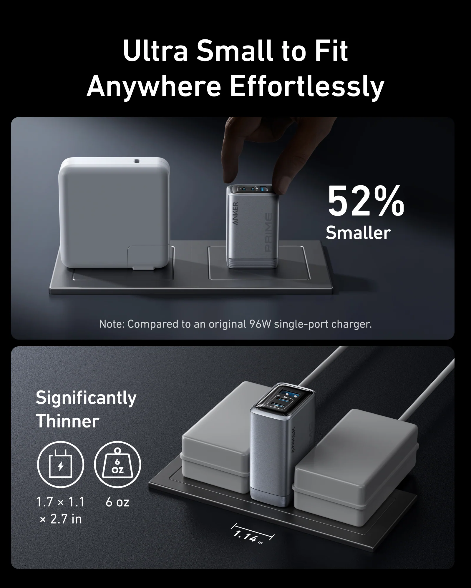 Anker Prime Charger (100W, 3 Ports, GaN) and Anker 737 Power Bank (PowerCore 24K) - Image 4