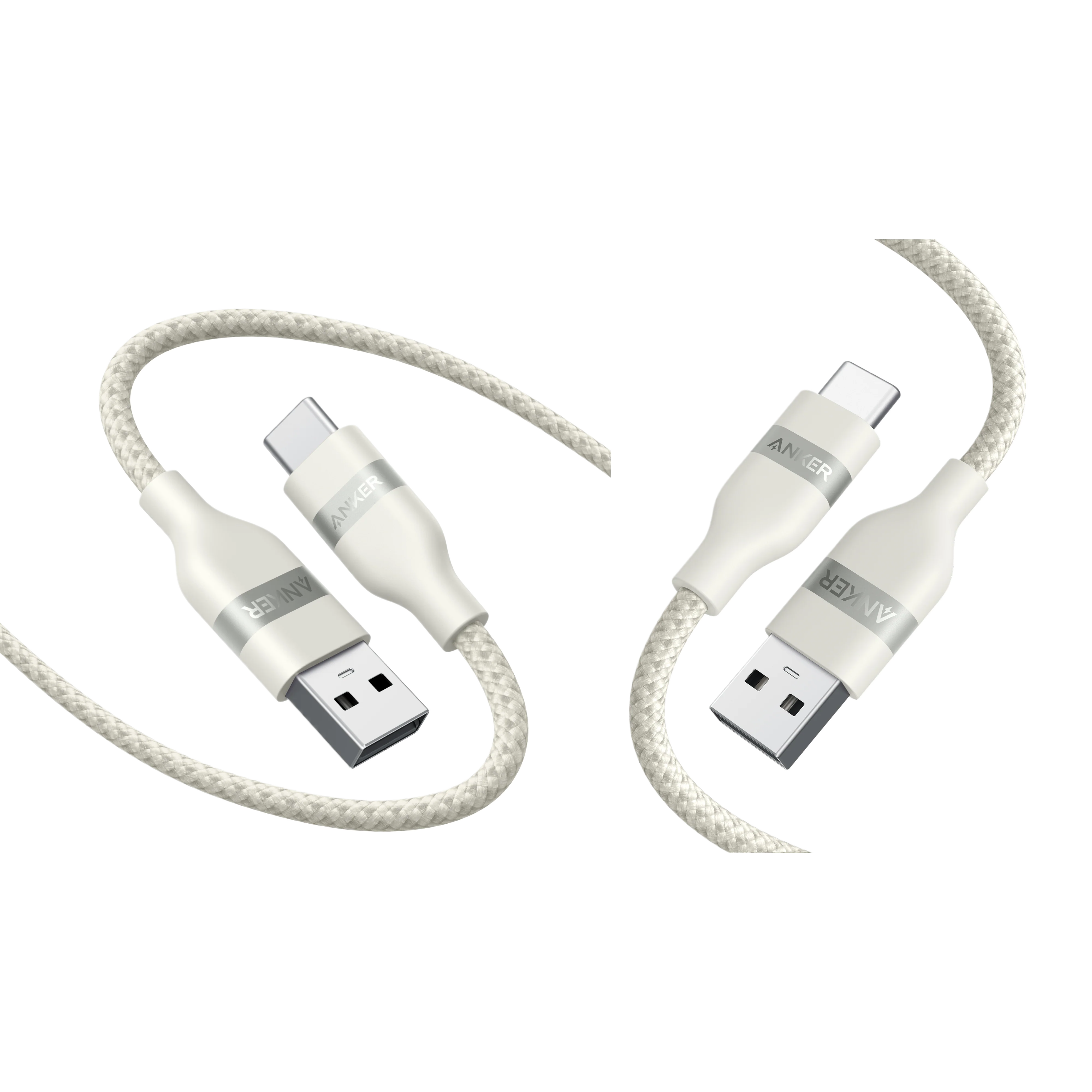 Anker USB-A to USB-C Cable (3 ft, Upcycled-Braided, 2 Pack) - Image 15