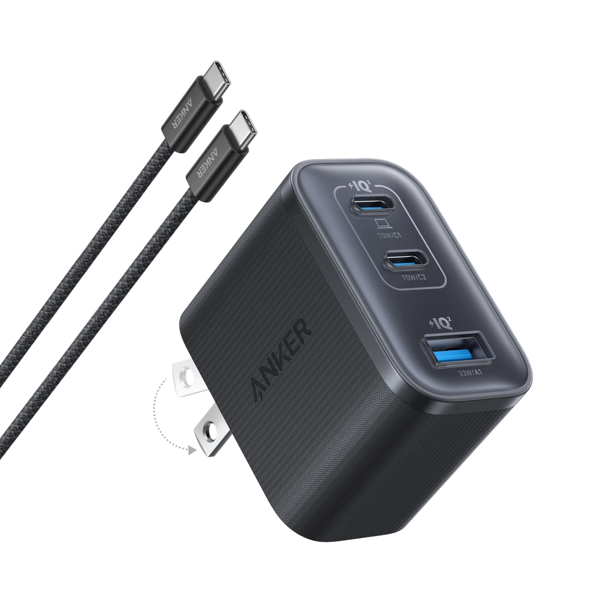Anker 737 Power Bank (PowerCore 24K) and Anker Nano Charger (70W, 3 Ports) - Image 8