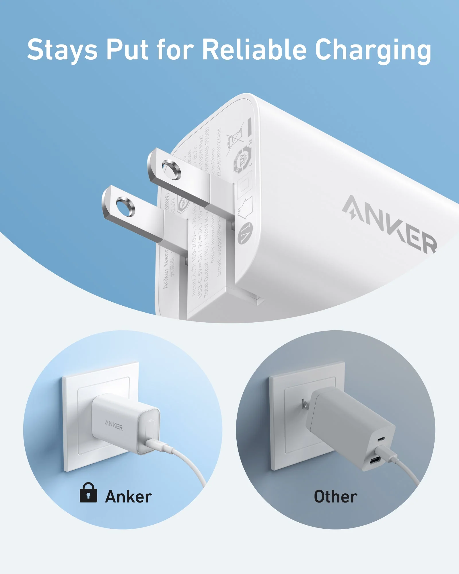 Anker Nano Charger (100W) with USB-C Cable (2-pack) - Image 10