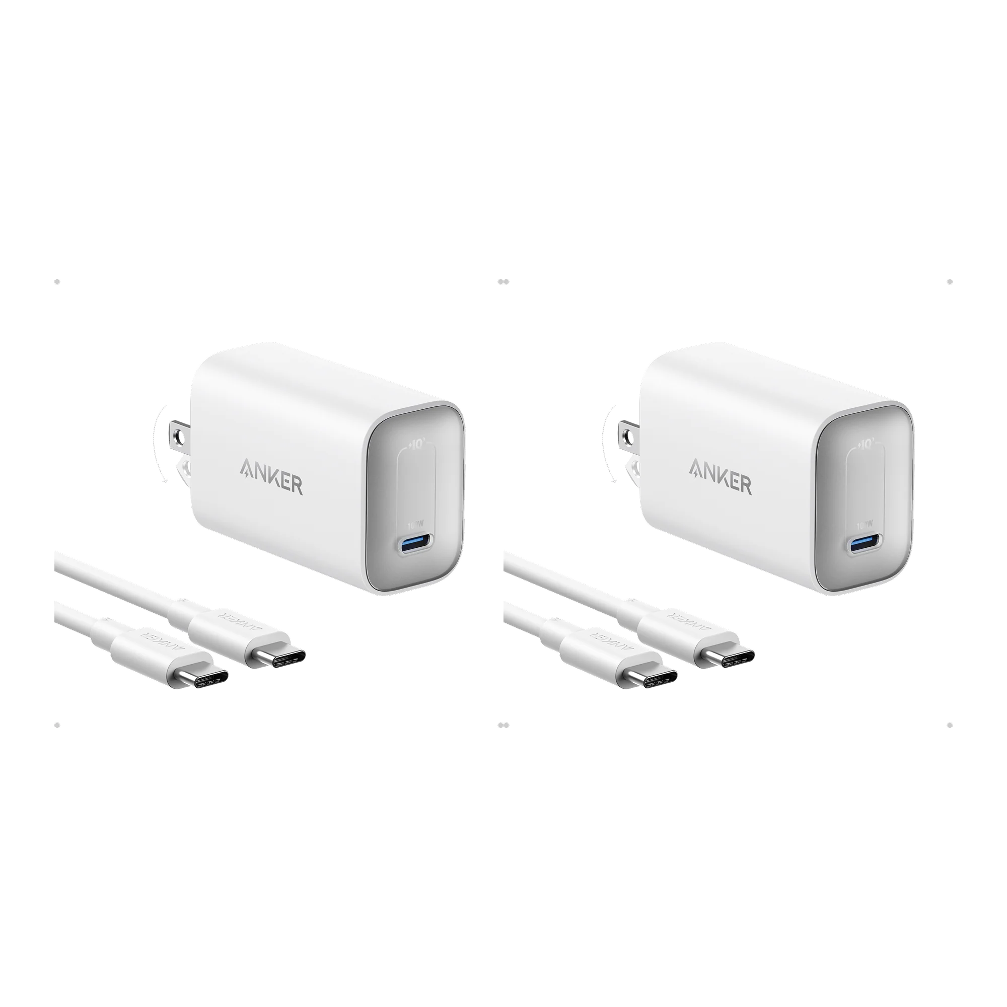 Anker Nano Charger (100W) with USB-C Cable (2-pack) - Image 8