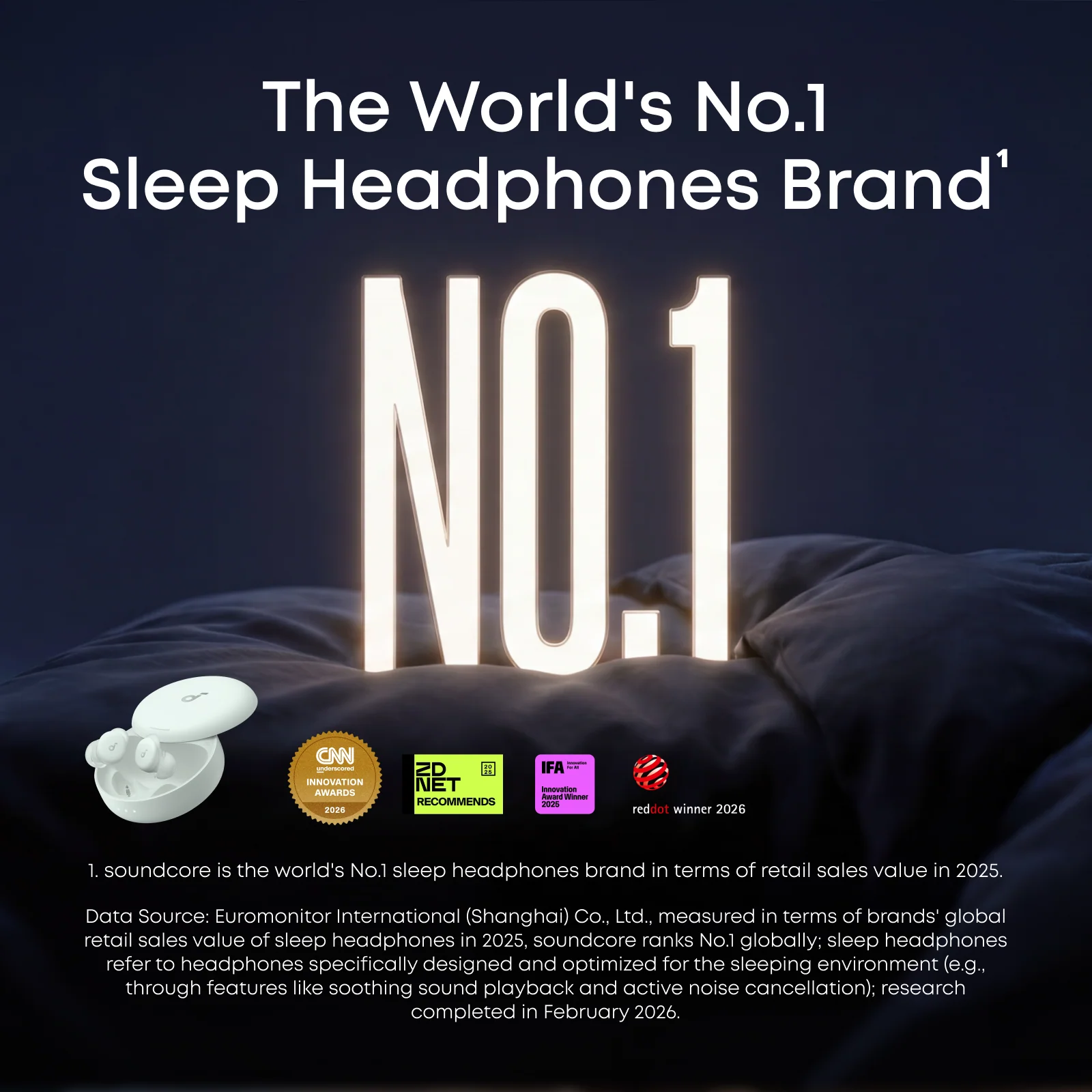 soundcore Sleep A30 Special / Sleep A30 | The World's First Sleep Earbuds with a Triple Noise Reduction System - Image 25