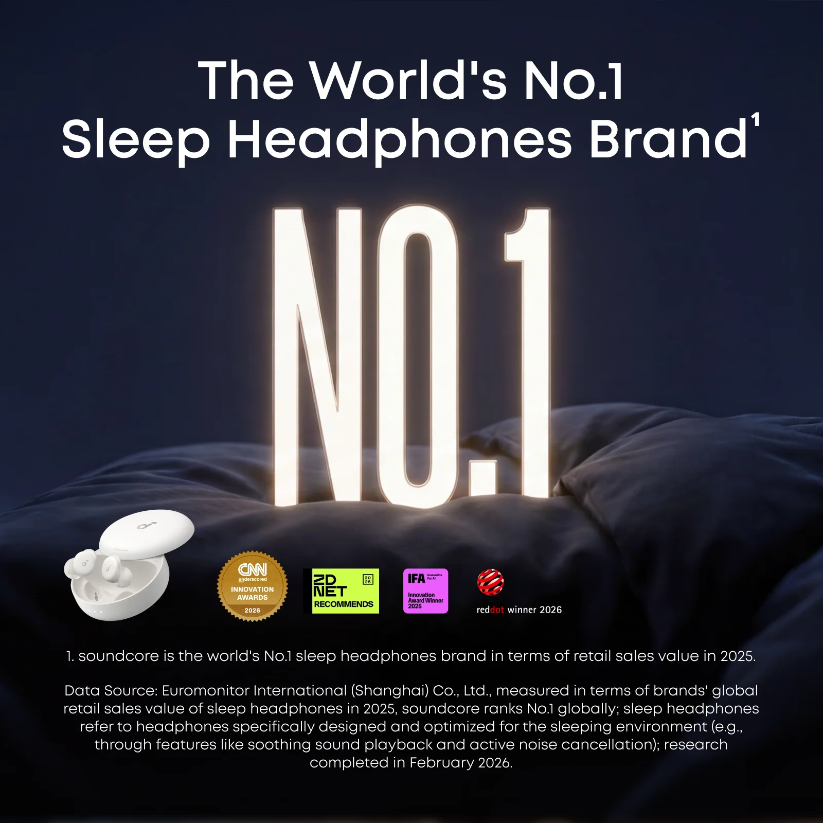 soundcore Sleep A30 Special / Sleep A30 | The World's First Sleep Earbuds with a Triple Noise Reduction System - Image 35