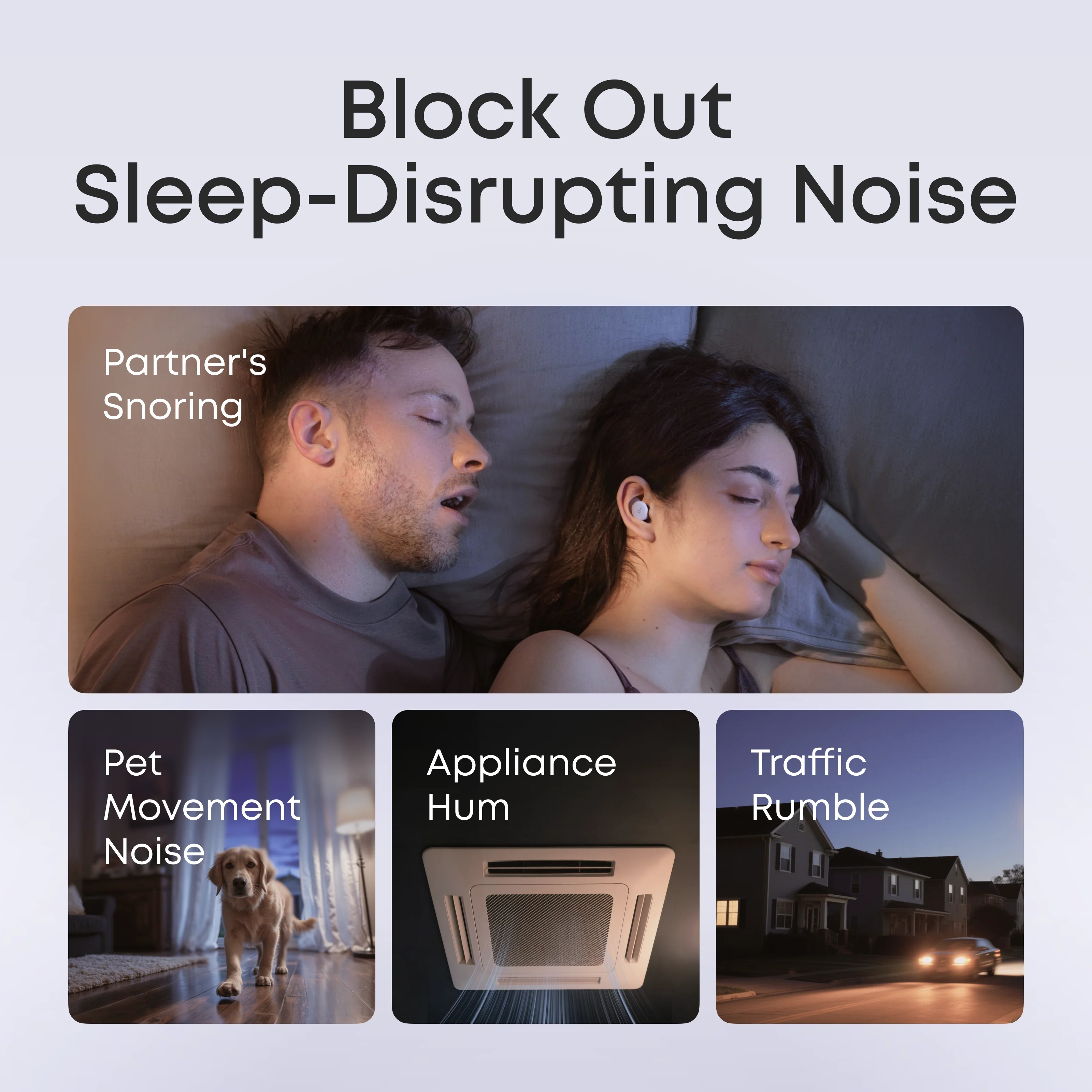 soundcore Sleep A30 Special / Sleep A30 | The World's First Sleep Earbuds with a Triple Noise Reduction System - Image 4