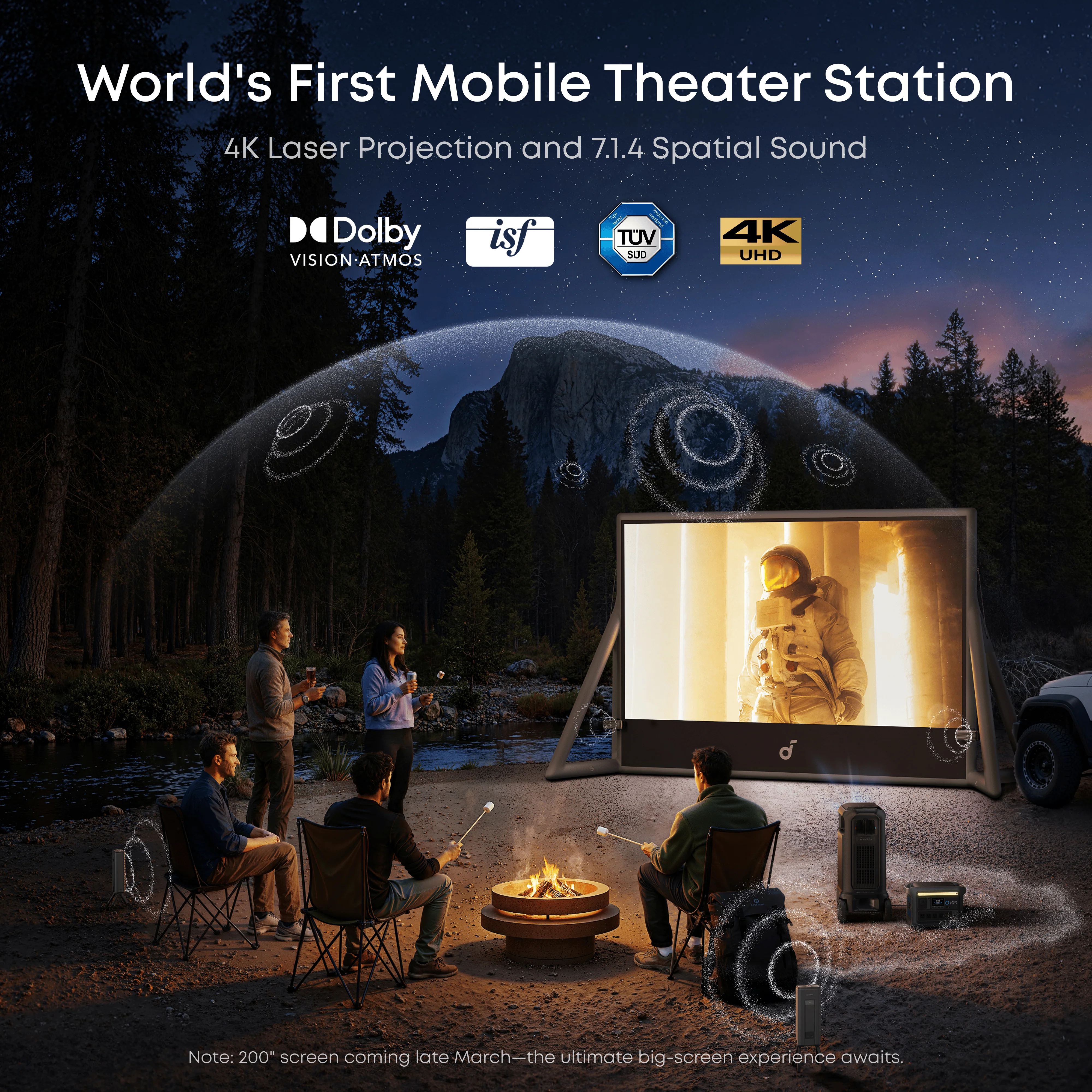soundcore Nebula X1 Pro 4K Projector | World's First Mobile Theater Station - Image 10